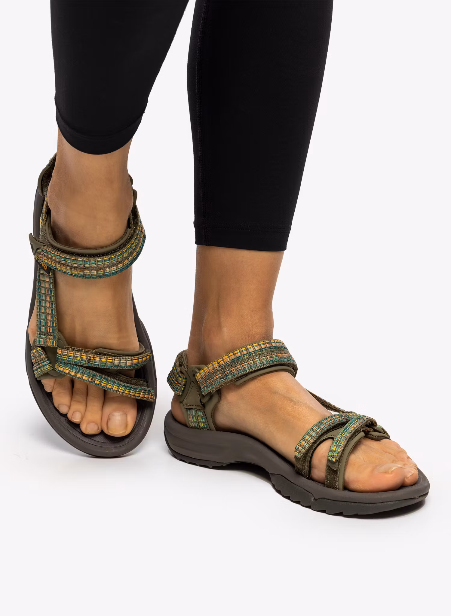 Dámské turistické sandály Teva Terra Fi Lite - olive
