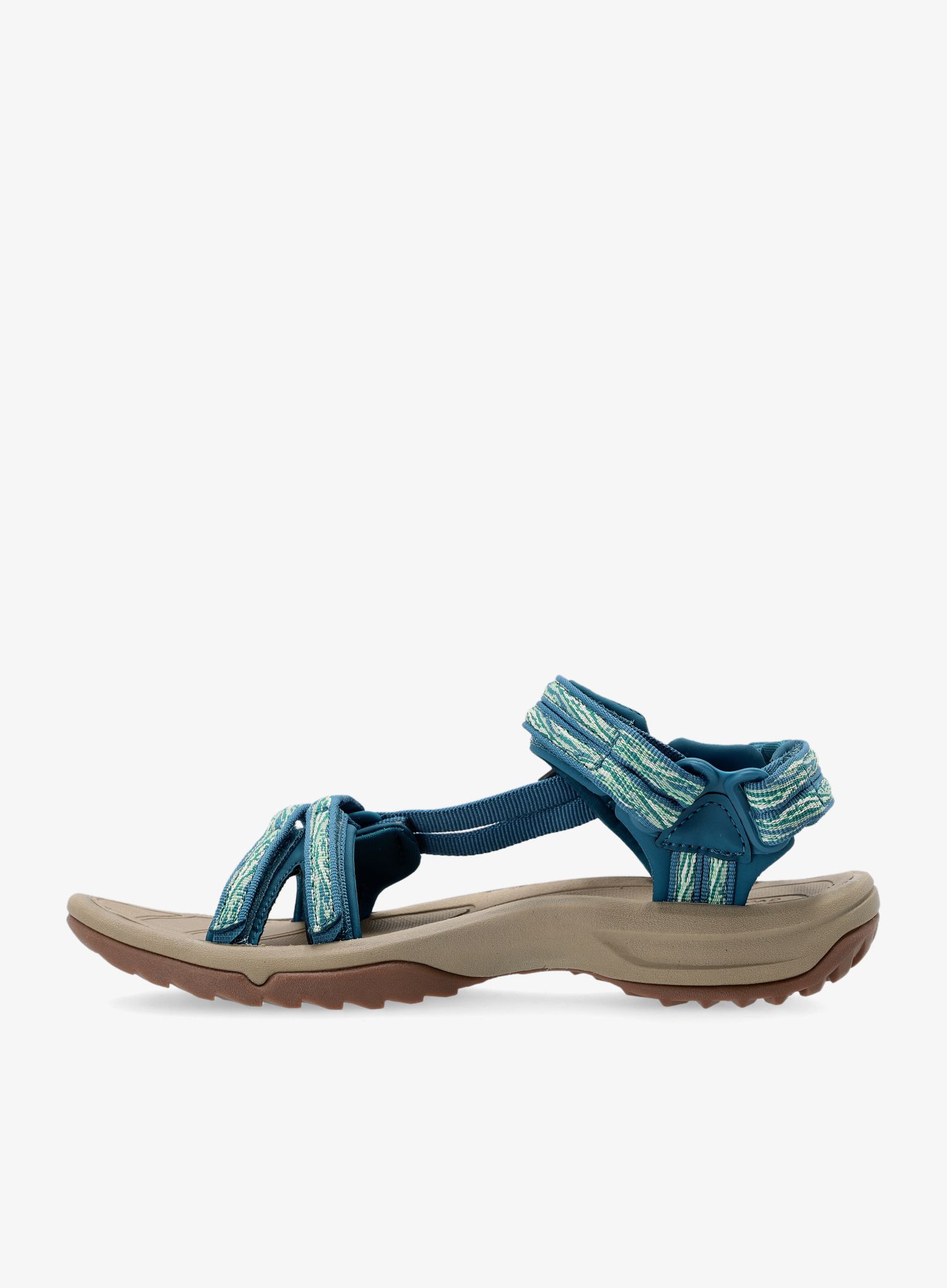 Dámské turistické sandály Teva Terra Fi Lite - waves cadmium green