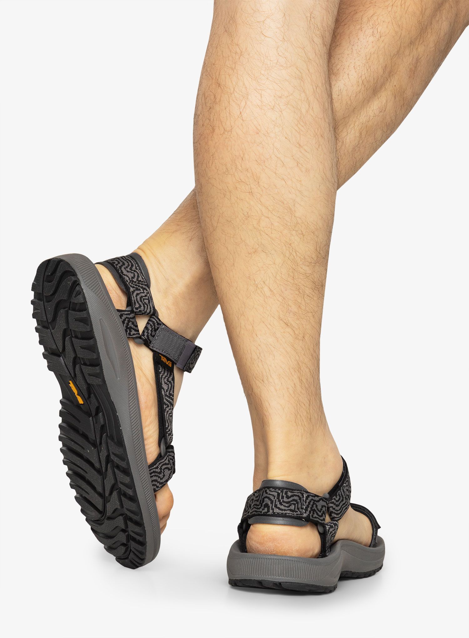 Turistické sandály Teva Winsted - layered rock black/grey