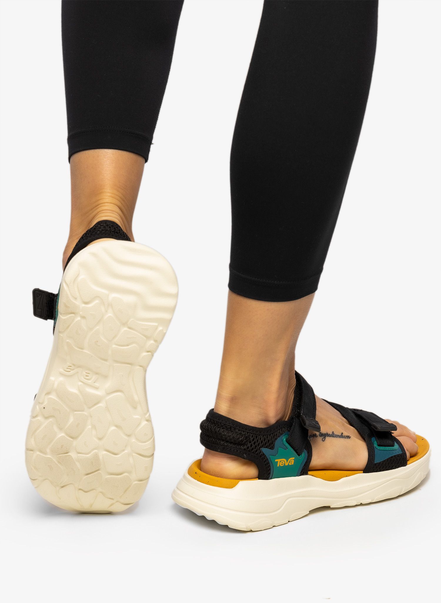Dámské sandály Teva Zymic - black/sunflower