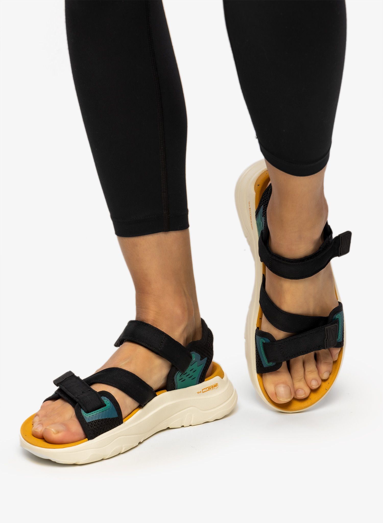 Dámské sandály Teva Zymic - black/sunflower