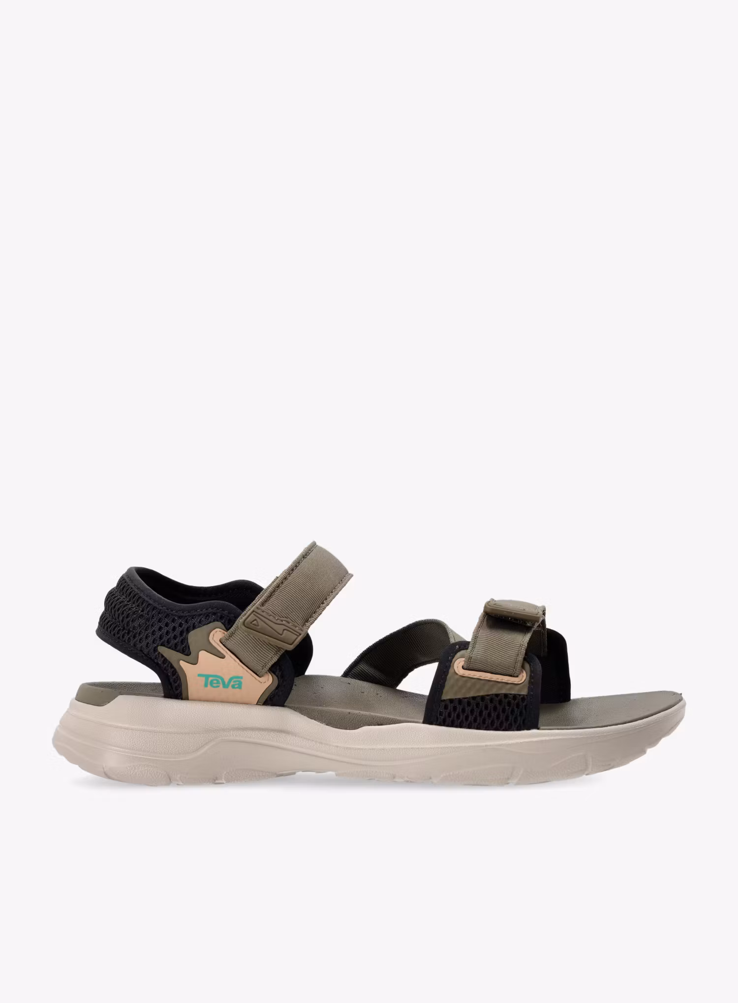 Pánské sandály Teva Zymic - dark olive/teal green