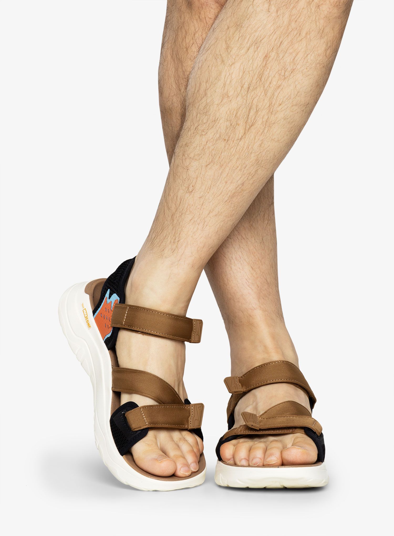 Pánské sandály Teva Zymic - honey brown/black