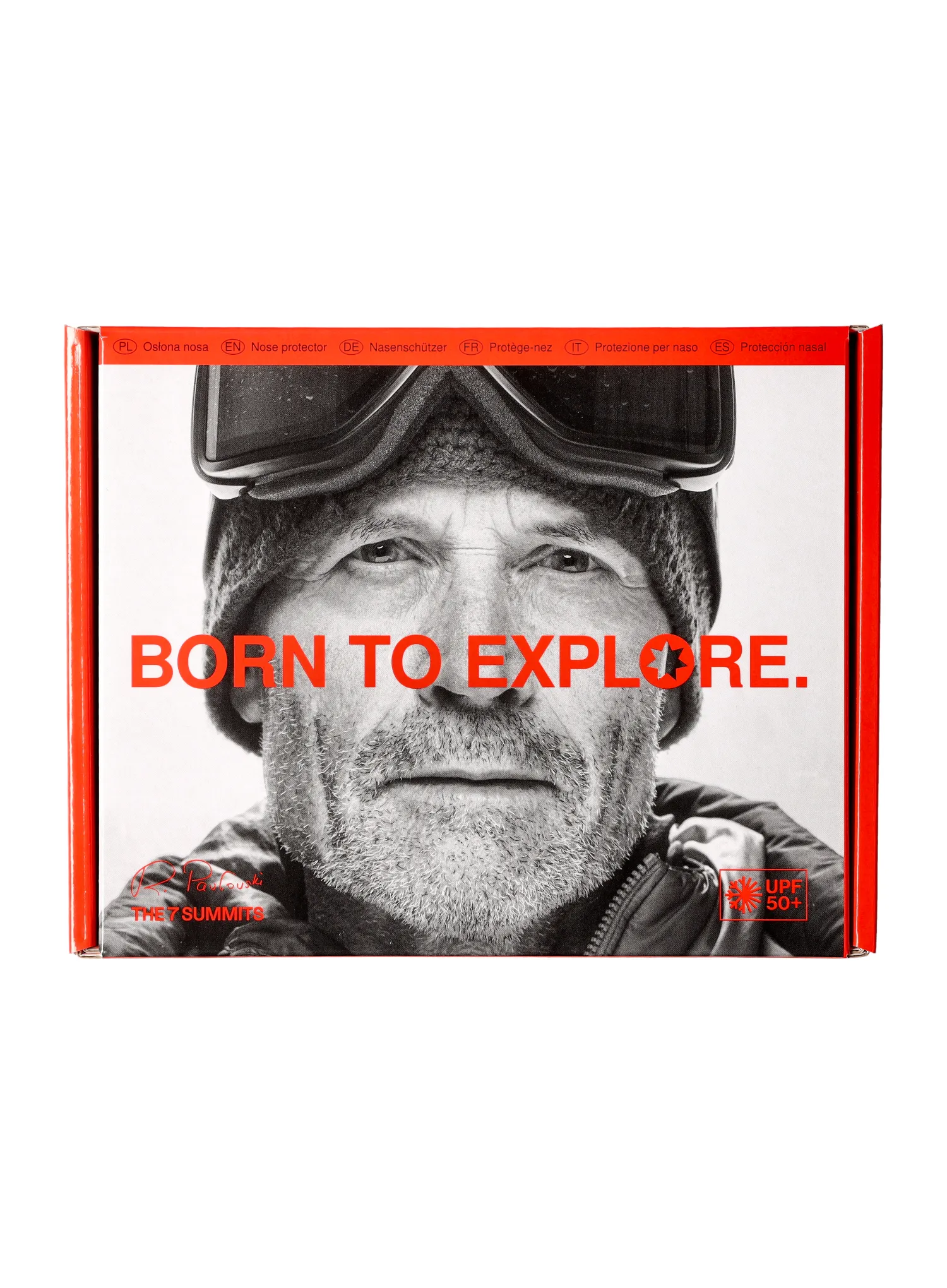 Obal The 7 Summits Nose Protector - red