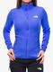 Fleece mikina dámská The North Face 100 Glacier FZ - solar blue
