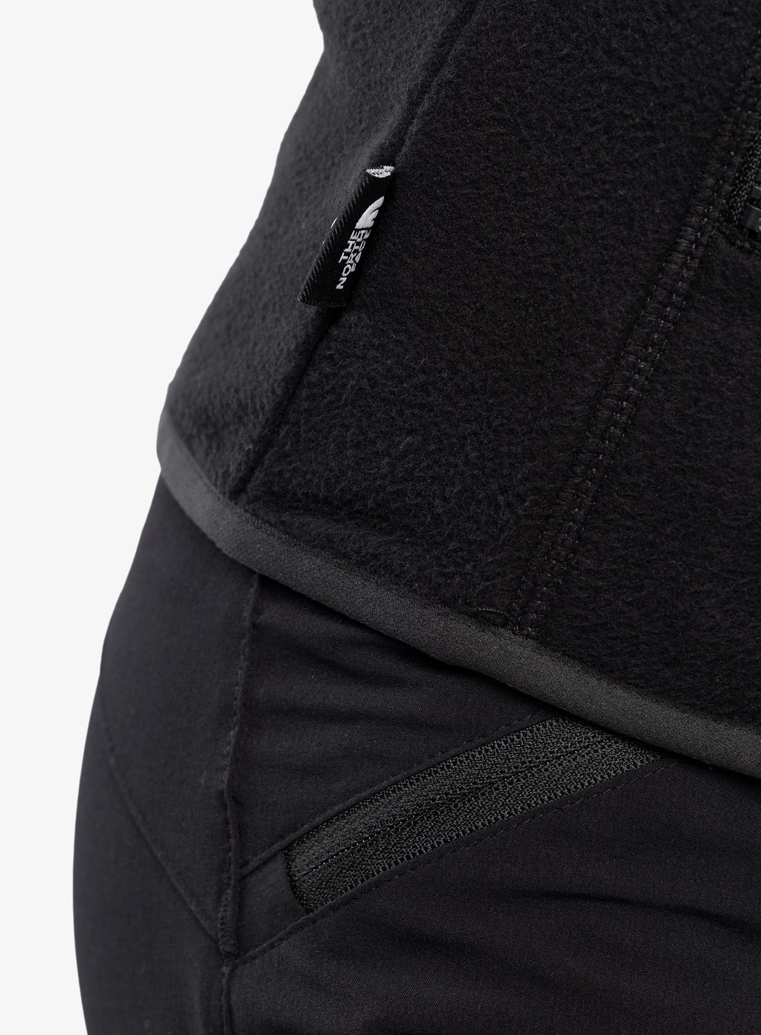 Dámská mikina bez kapuce The North Face 100 Glacier FZ - tnf black