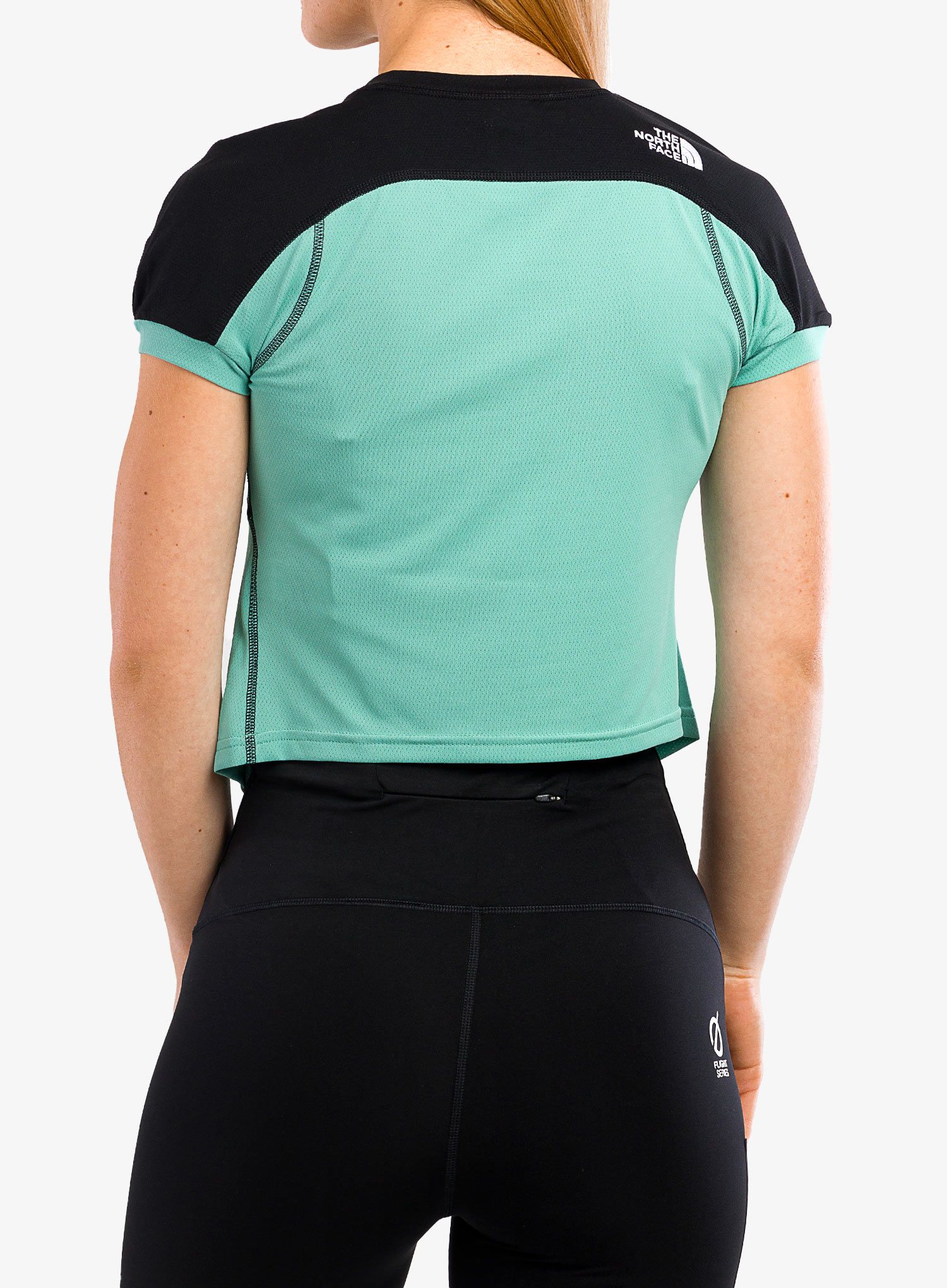 Pánské rychleschnoucí tričko The North Face AO Circular Tee - wasabi/black