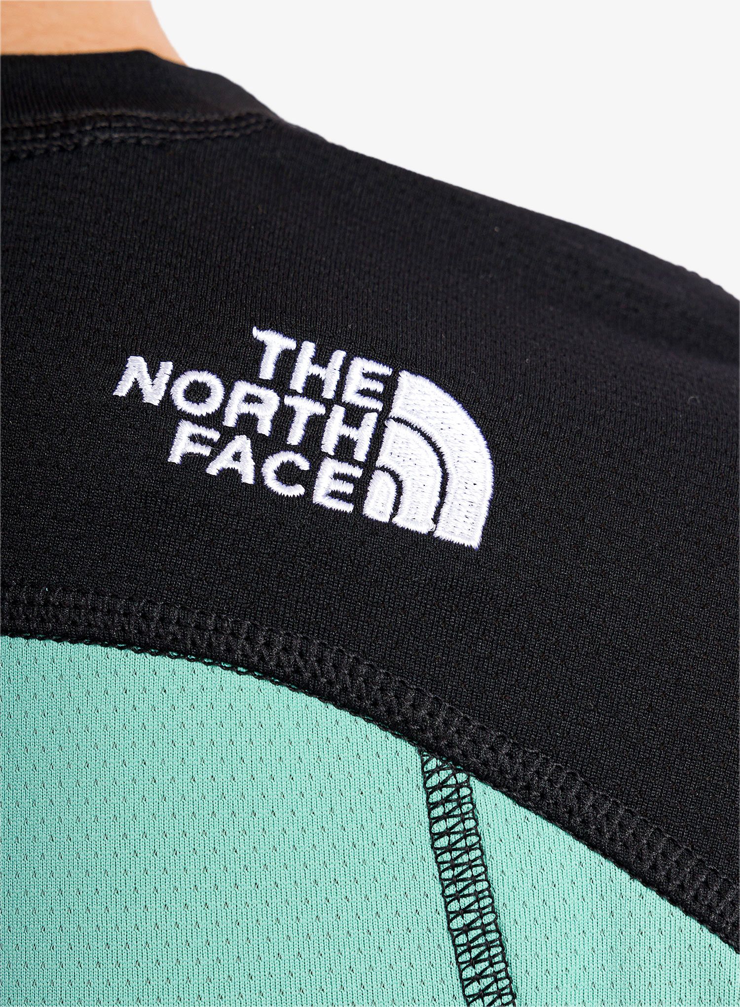 Pánské rychleschnoucí tričko The North Face AO Circular Tee - wasabi/black