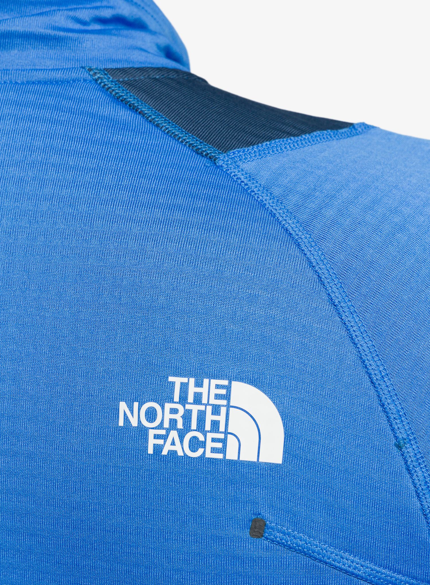 Mikina bez kapuce The North Face AO Full Zip - sonic blue