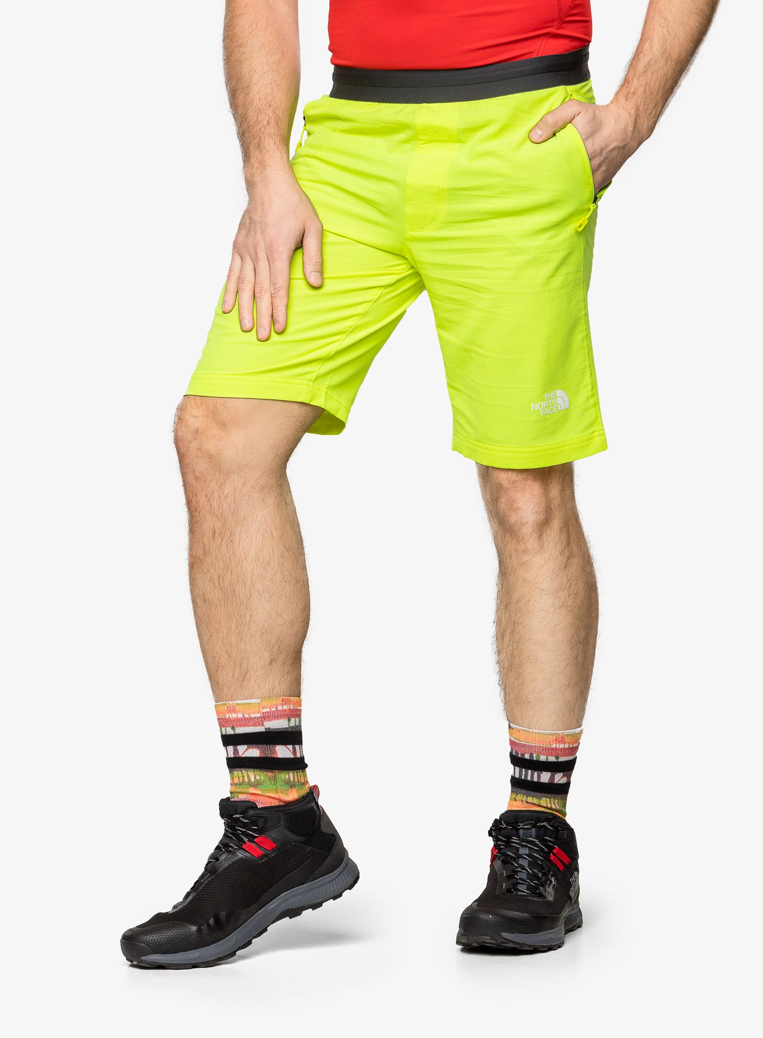 Outdoorové kraťasy pánské The North Face AO Woven Short - led yellow