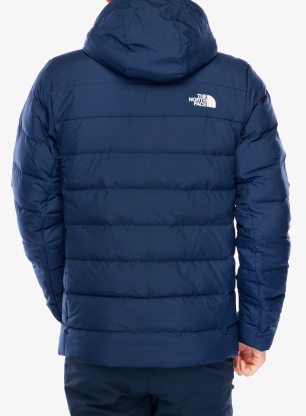 Péřová bunda The North Face Aconcagua 3 Hoodie - summit navy