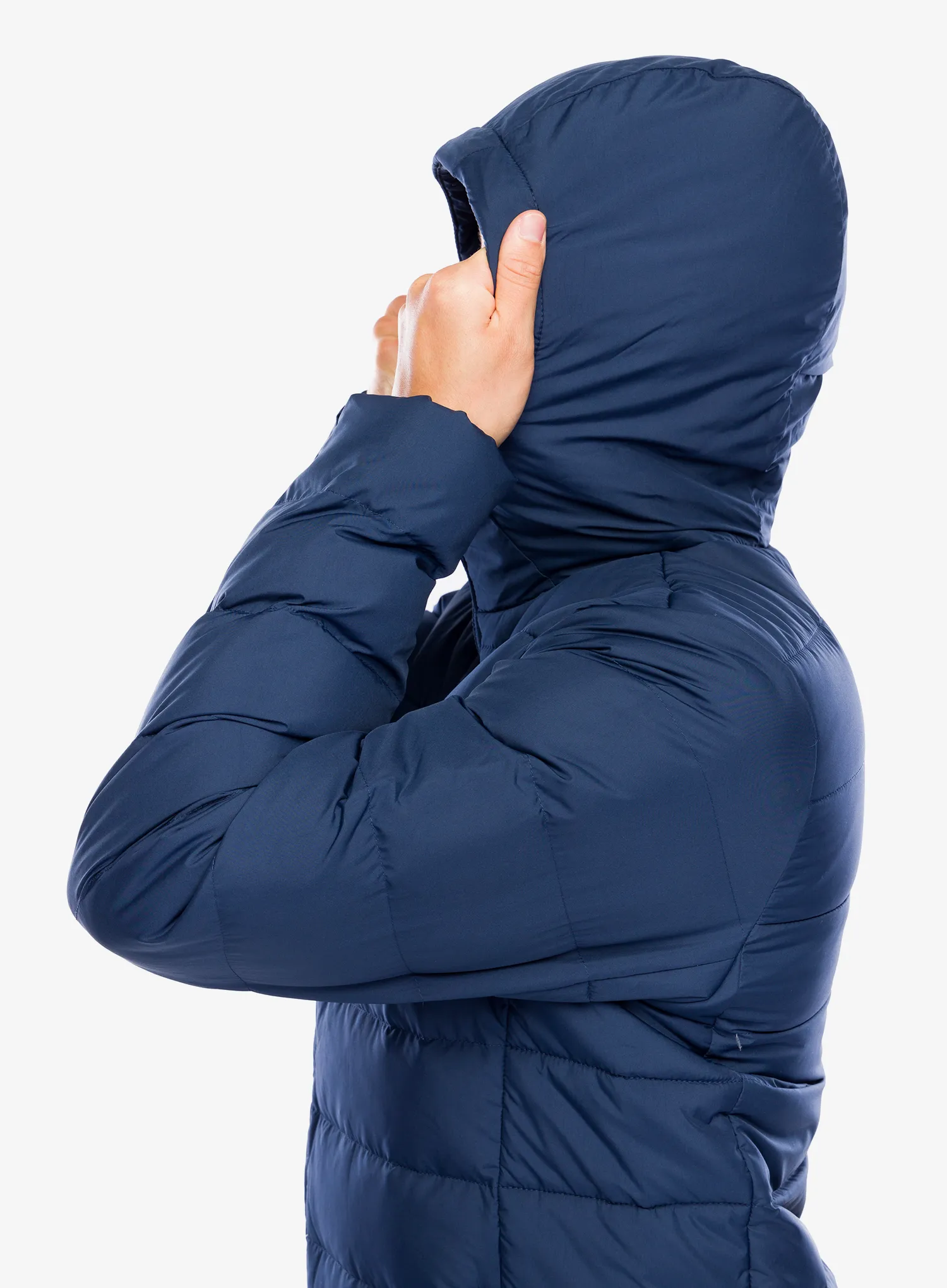 Péřová bunda The North Face Aconcagua 3 Hoodie - summit navy