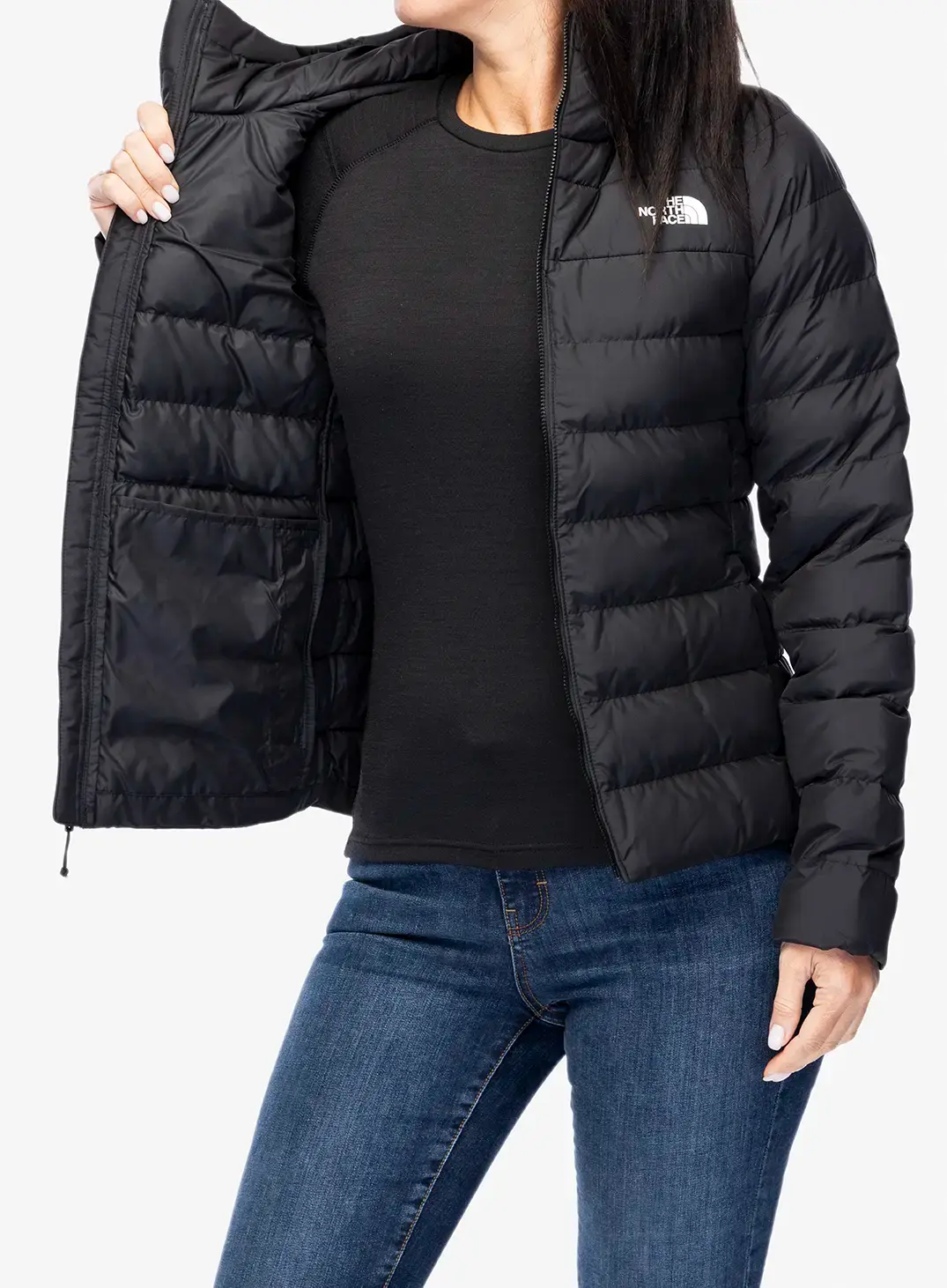 Dámská péřová bunda The North Face Aconcagua 3 Hoodie - tnf black