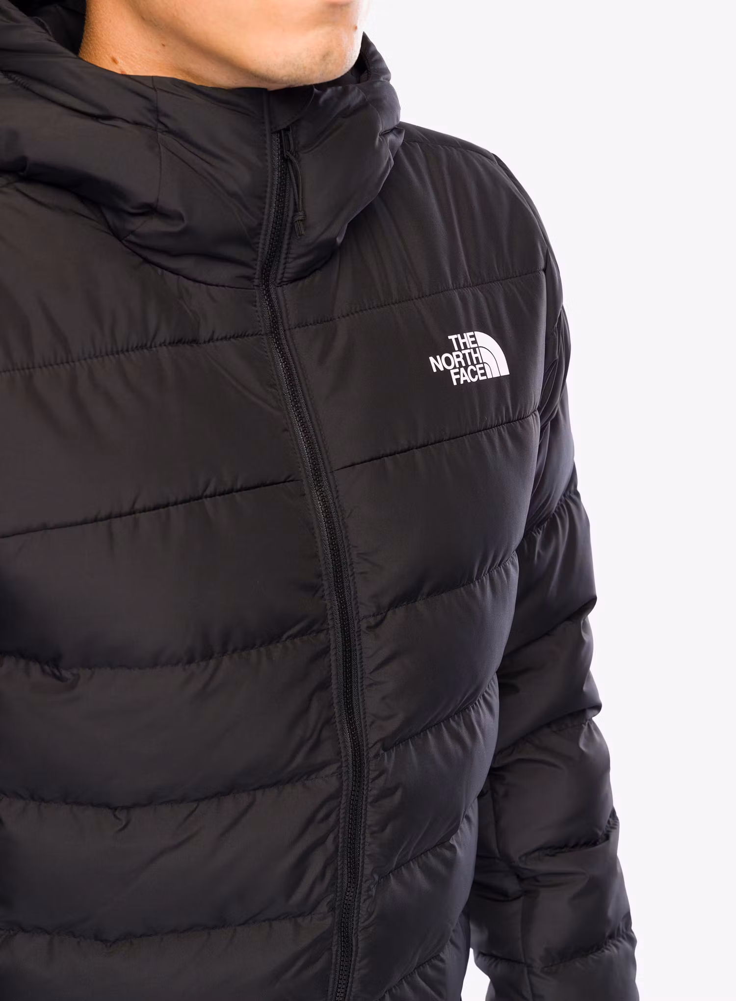 Péřová bunda The North Face Aconcagua 3 Hoodie - tnf black