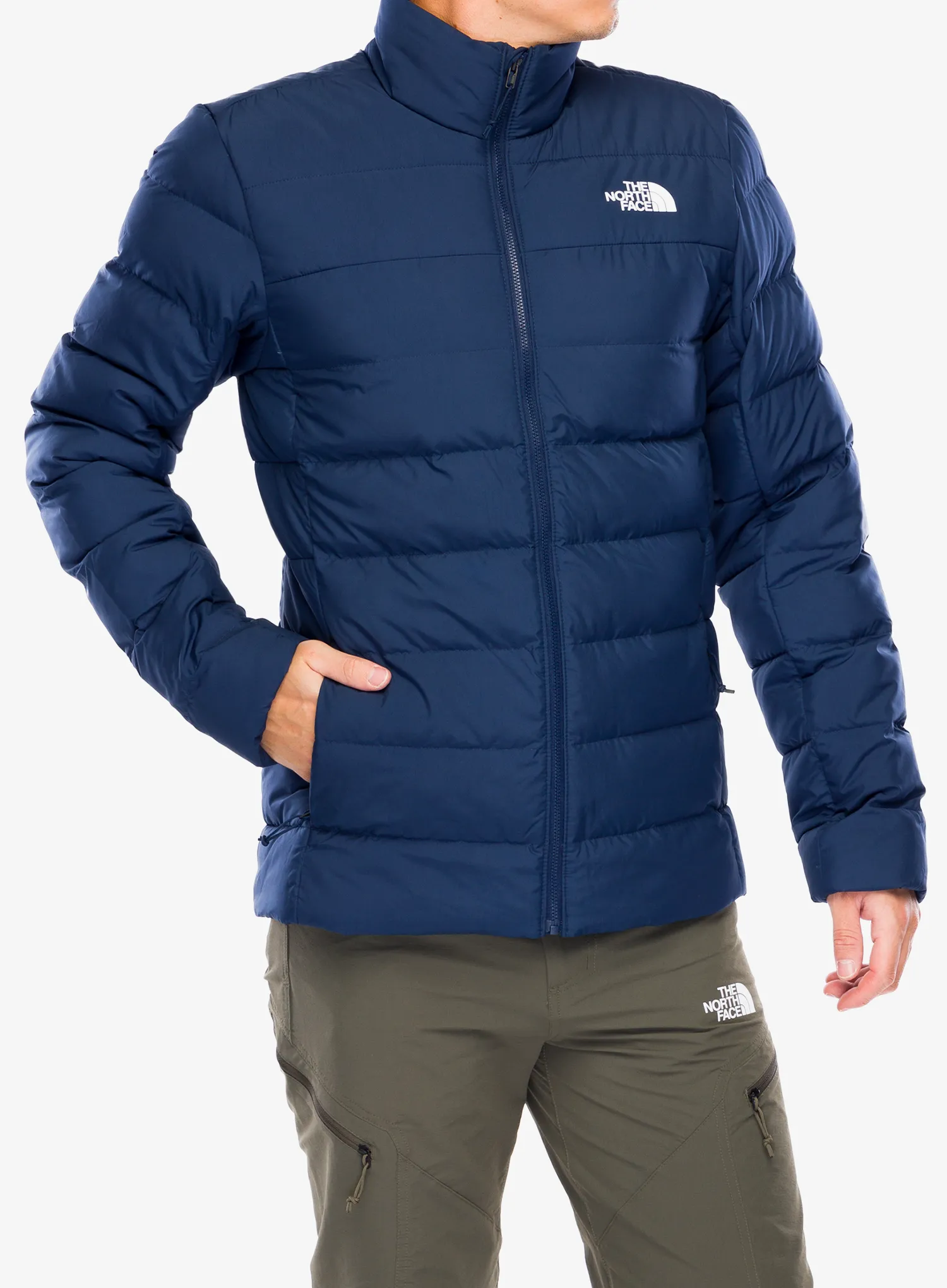 Péřová bunda The North Face Aconcagua 3 Jacket - summit navy