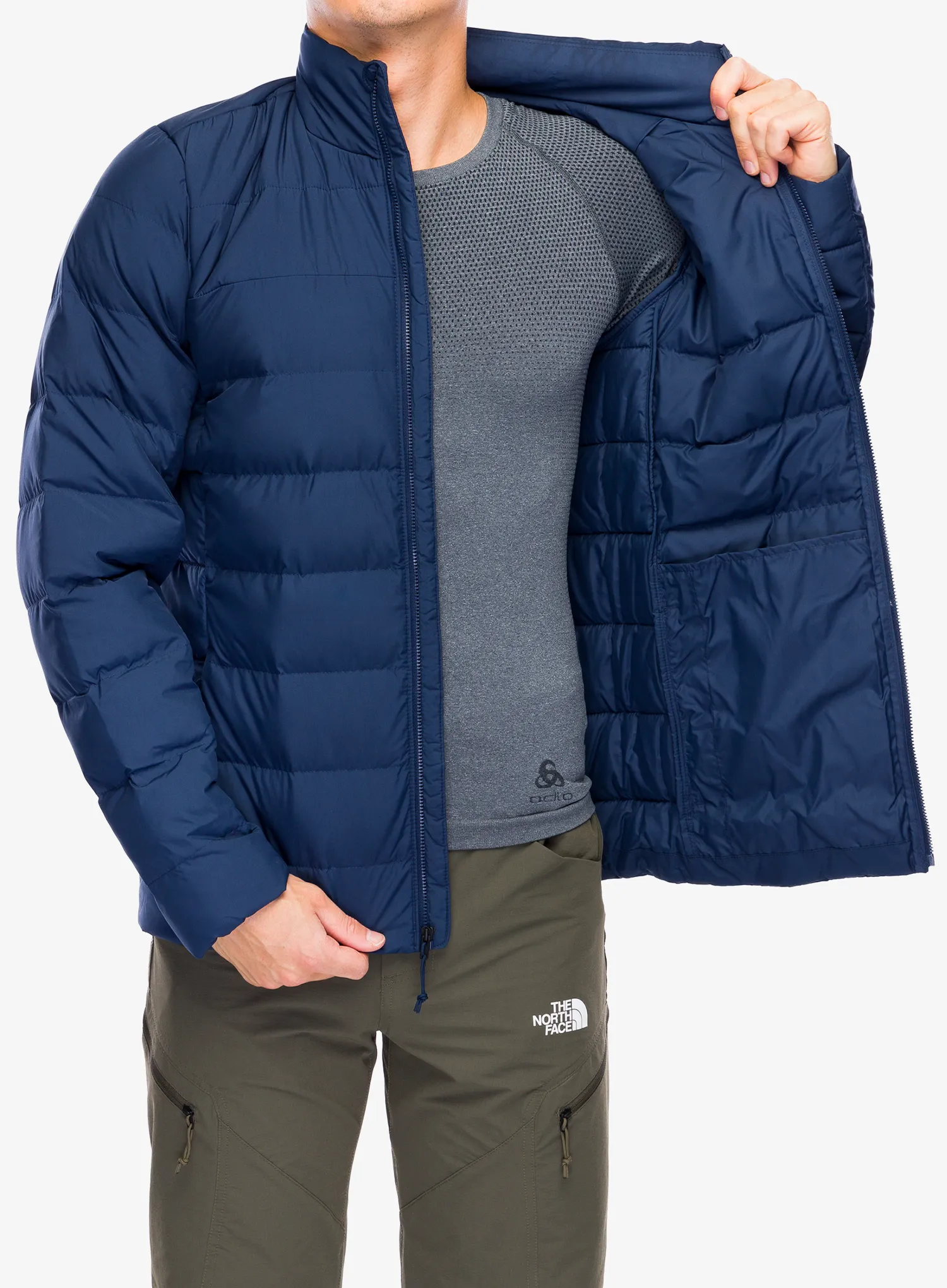 Péřová bunda The North Face Aconcagua 3 Jacket - summit navy