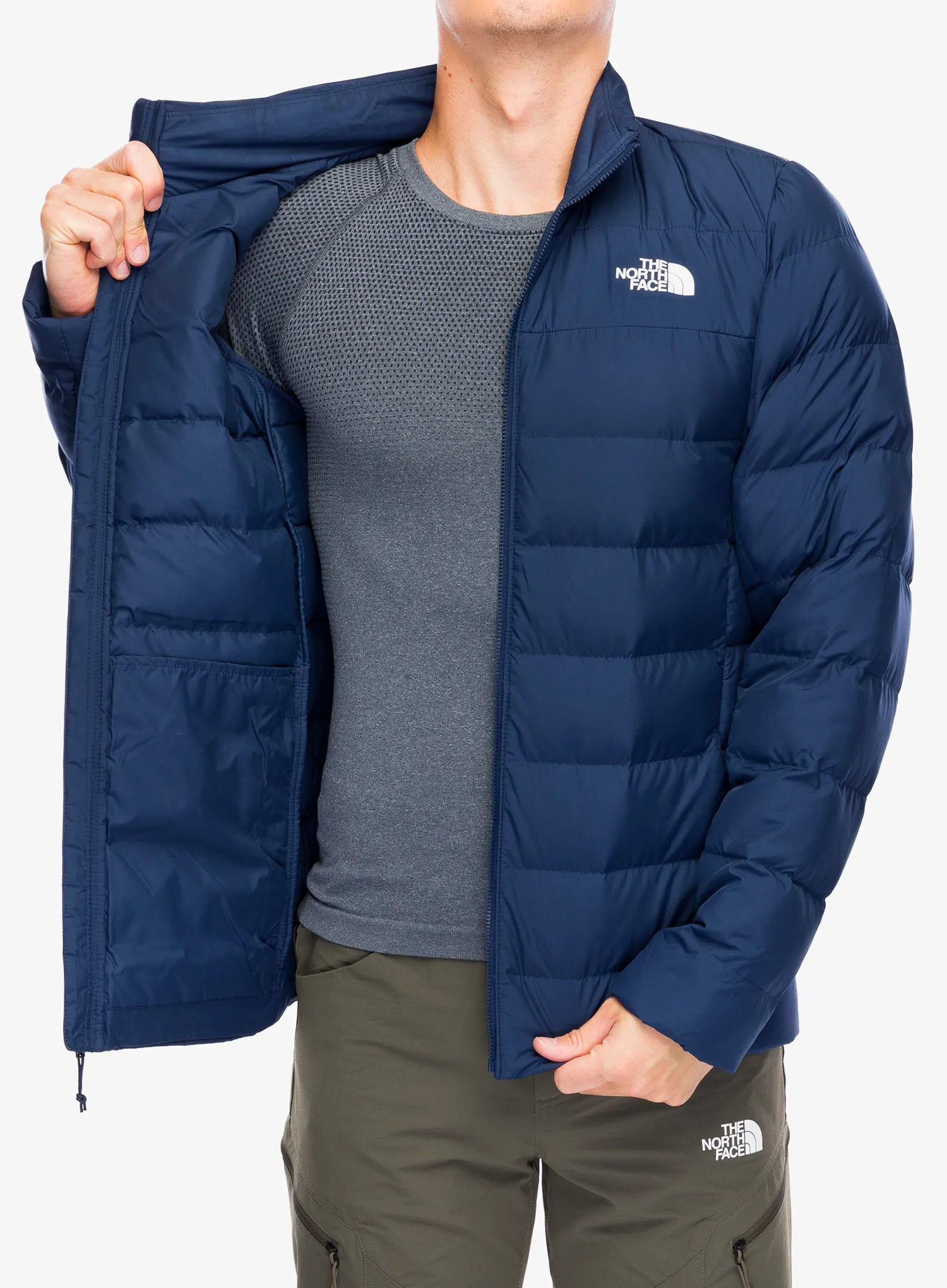 Péřová bunda The North Face Aconcagua 3 Jacket - summit navy