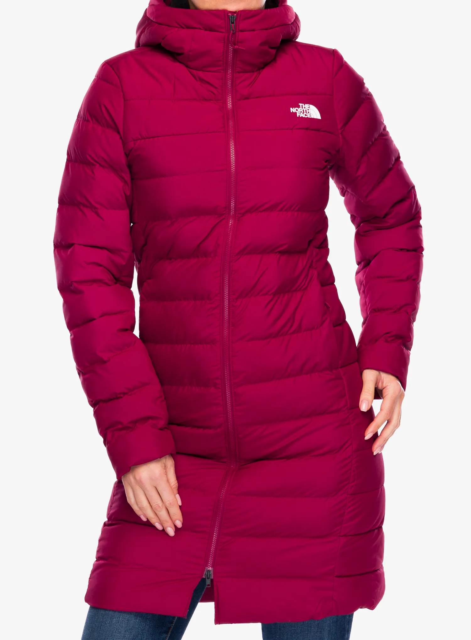 Dámská zimní parka The North Face Aconcagua Parka - beetroot