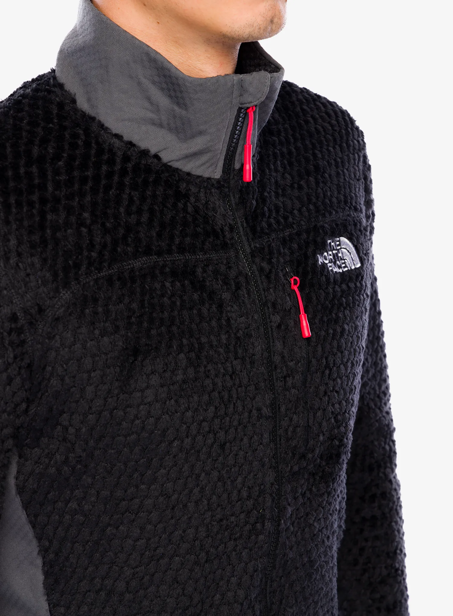 Fleece mikina The North Face Alpedge High Loft Jacket - tnf black/anthracite grey