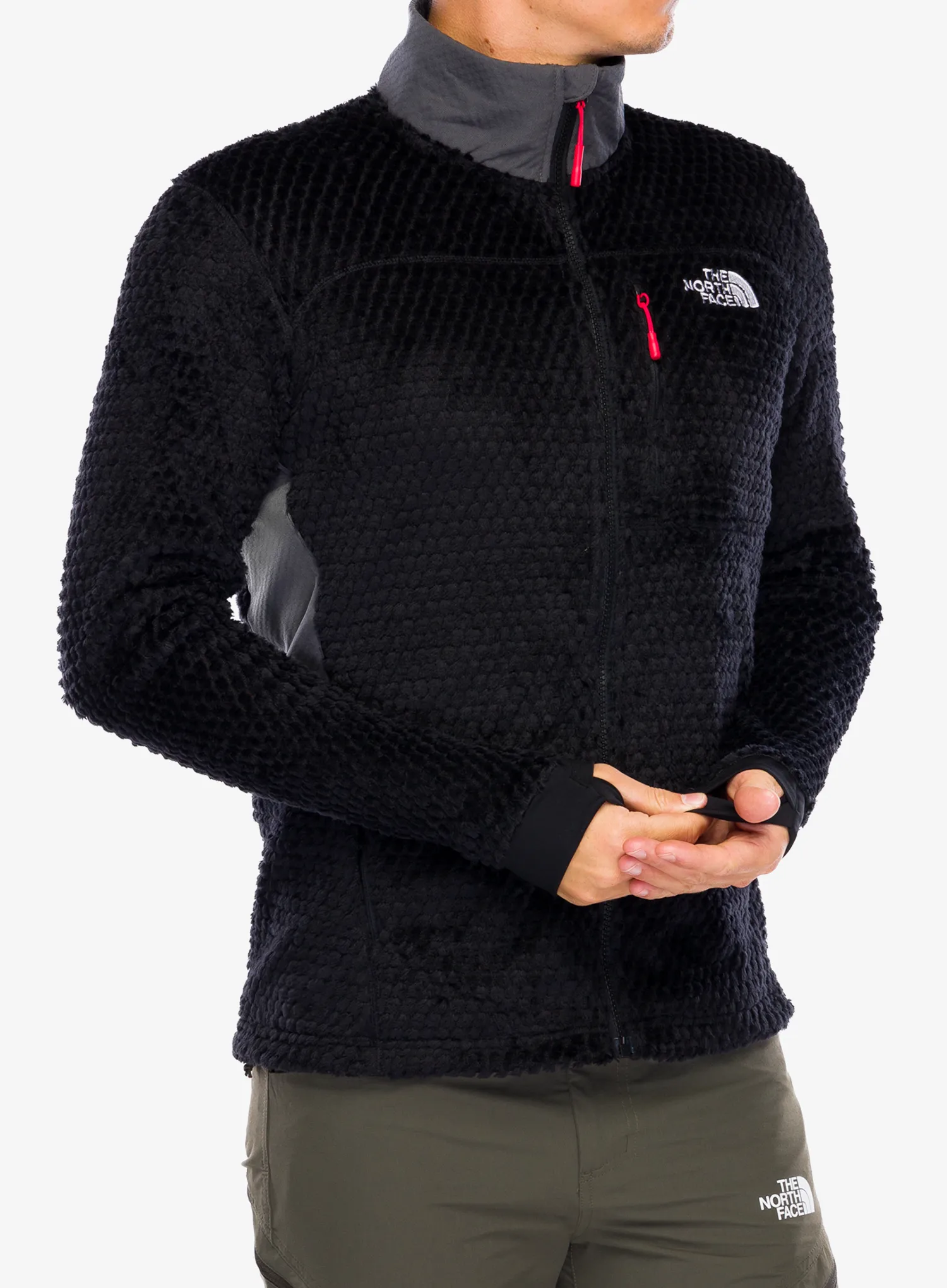 Fleece mikina The North Face Alpedge High Loft Jacket - tnf black/anthracite grey