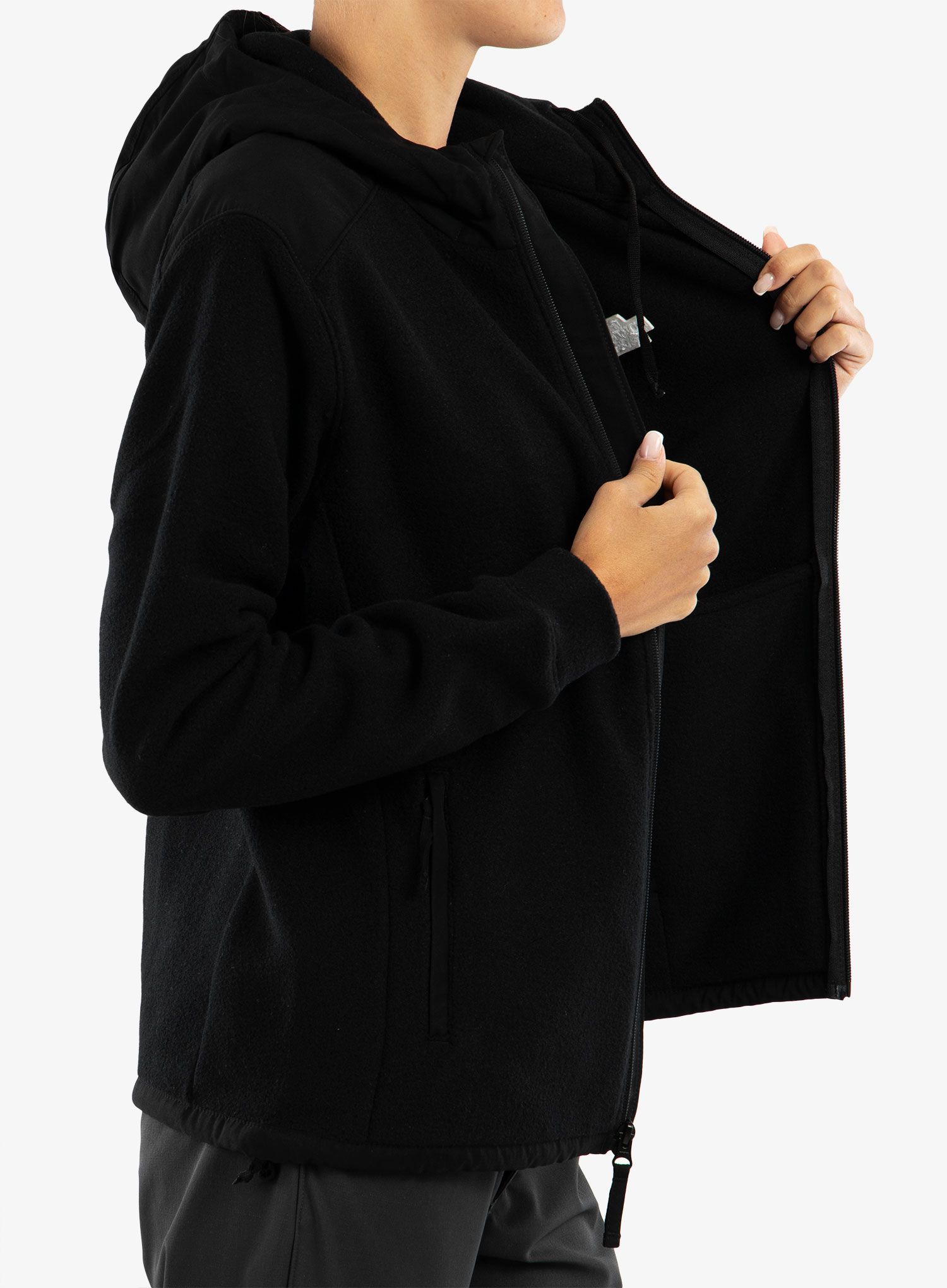 Dámská fleecová mikina The North Face Alpine Polartec 200 FZ Hooded Jacket - blk