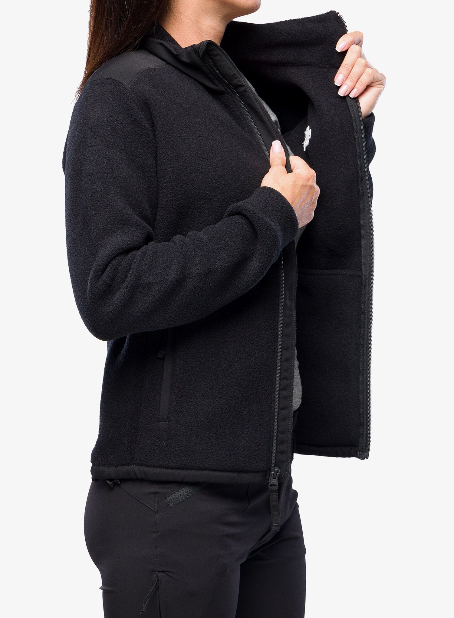 Fleecová mikina dámská The North Face Alpine Polartec 200 FZ Jacket - tnf black