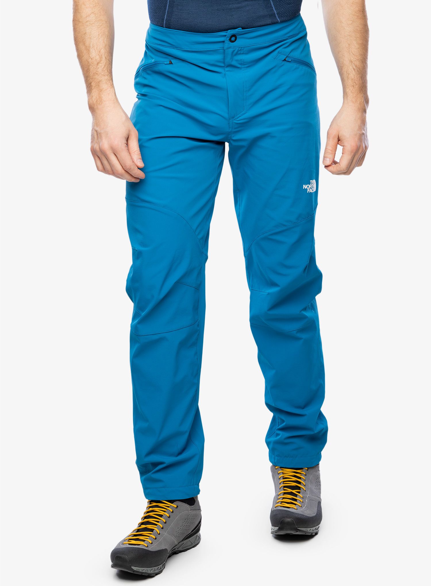 Softshell kalhoty The North Face Alpine Ridge Regular Tapered Pant - adriatic blue