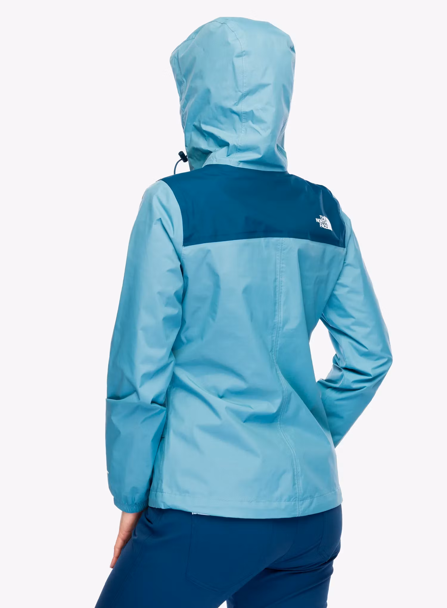 Dámská bunda do deště The North Face Antora Jacket - algae blue/midnight petrol