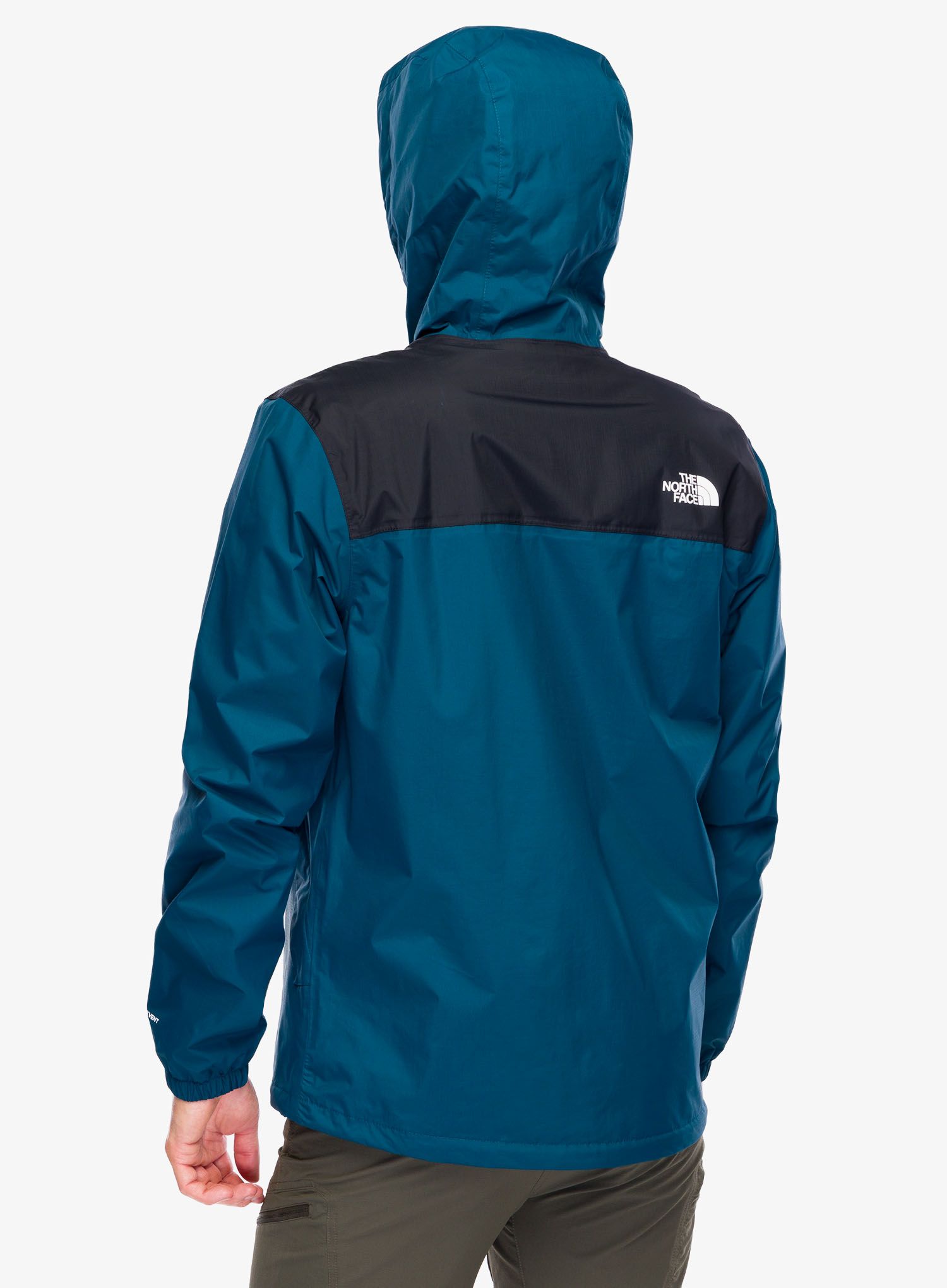 Bunda do deště The North Face Antora Jacket - midnight petrol/tnf black