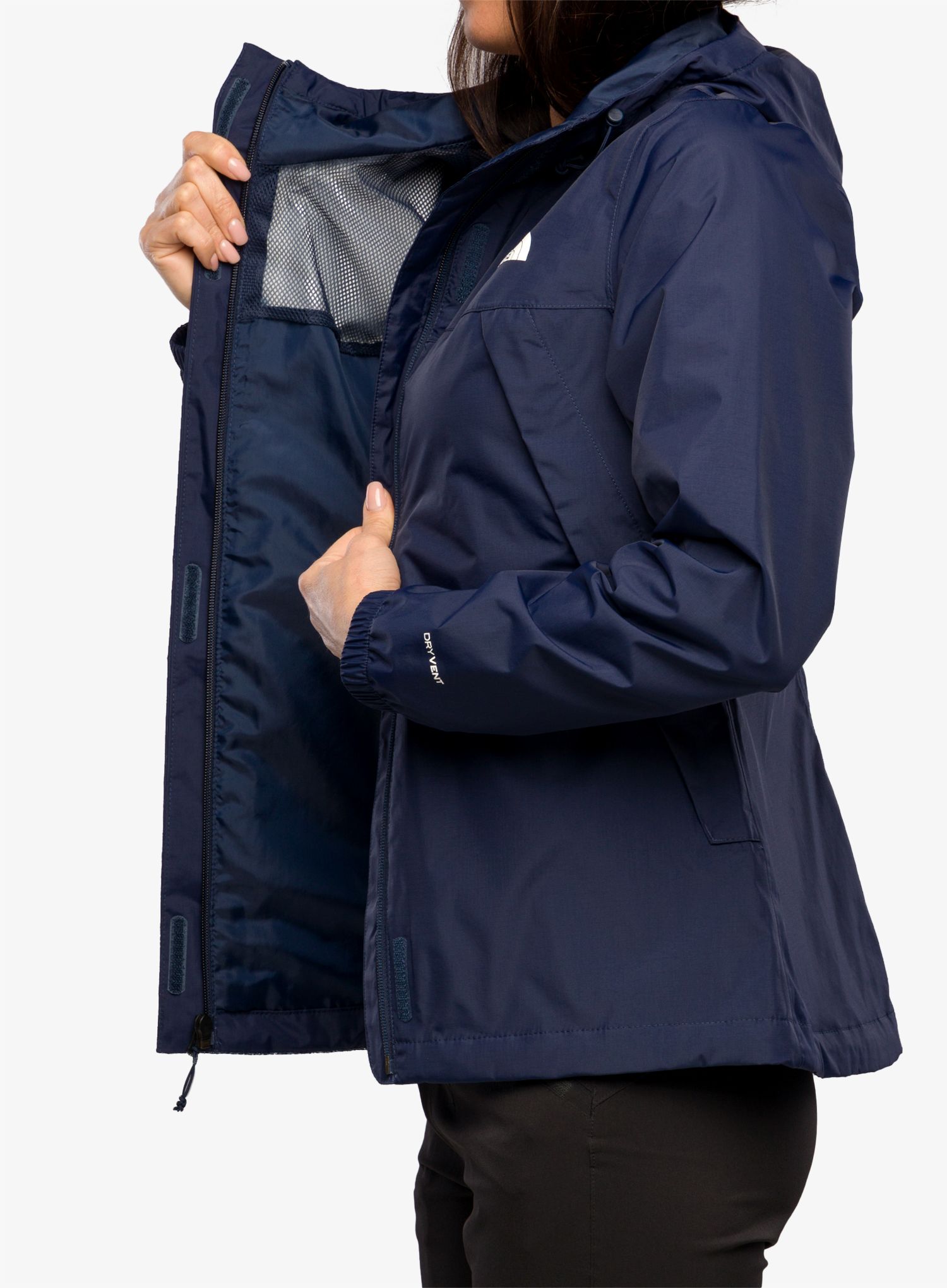 Dámská bunda na hory The North Face Antora Jacket - summit navy
