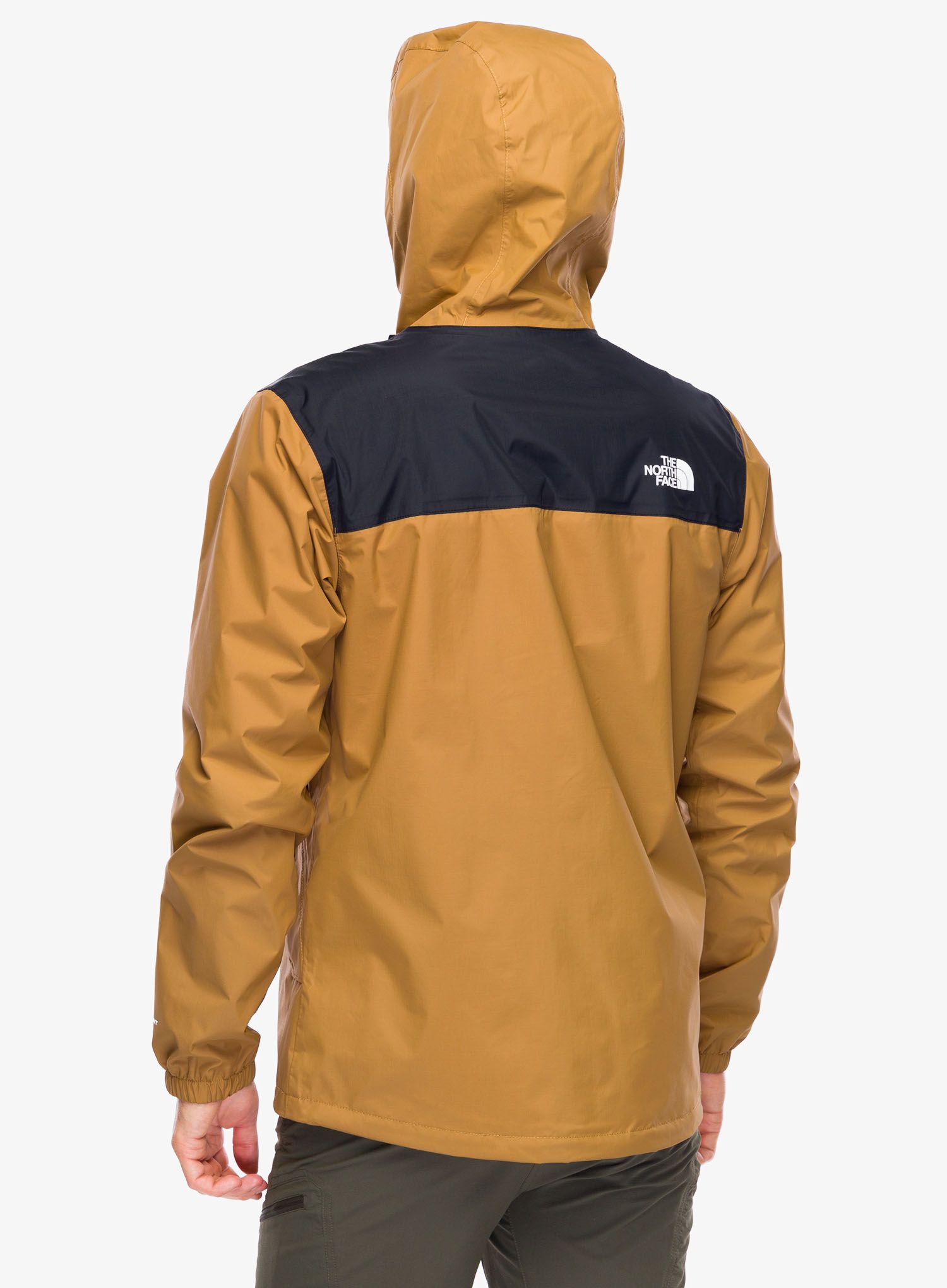 Bunda do deště The North Face Antora Jacket - utility brown/tnf black