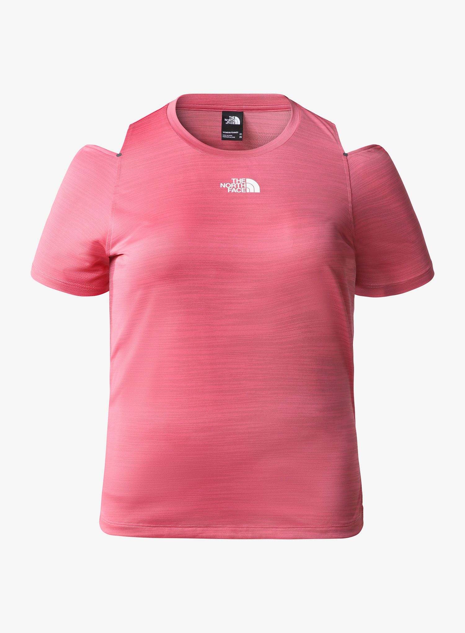 Dámské rychleschnoucí triko The North Face Ao Tee Plus - pink