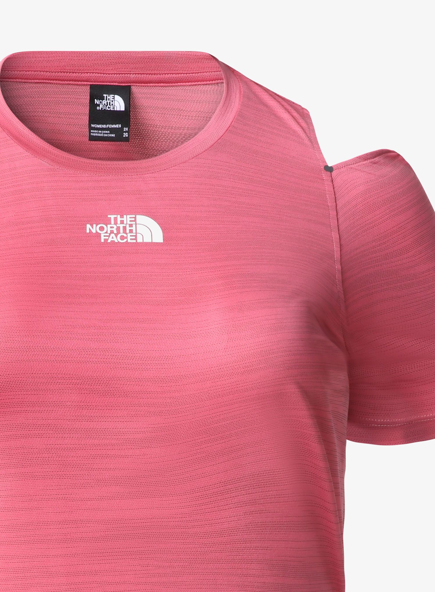 Dámské rychleschnoucí triko The North Face Ao Tee Plus - pink