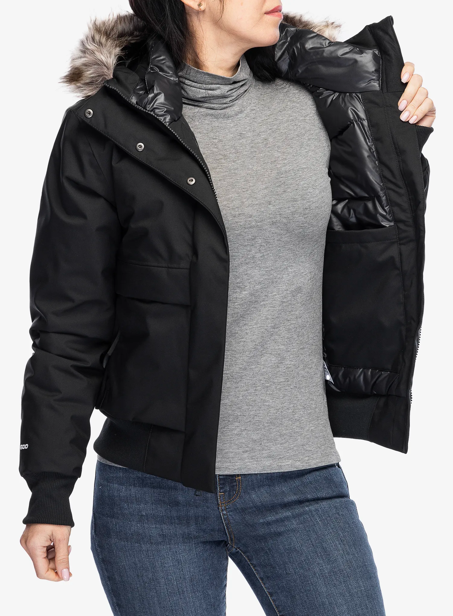 Dámská zimní bunda The North Face Arctic Bomber - tnf black
