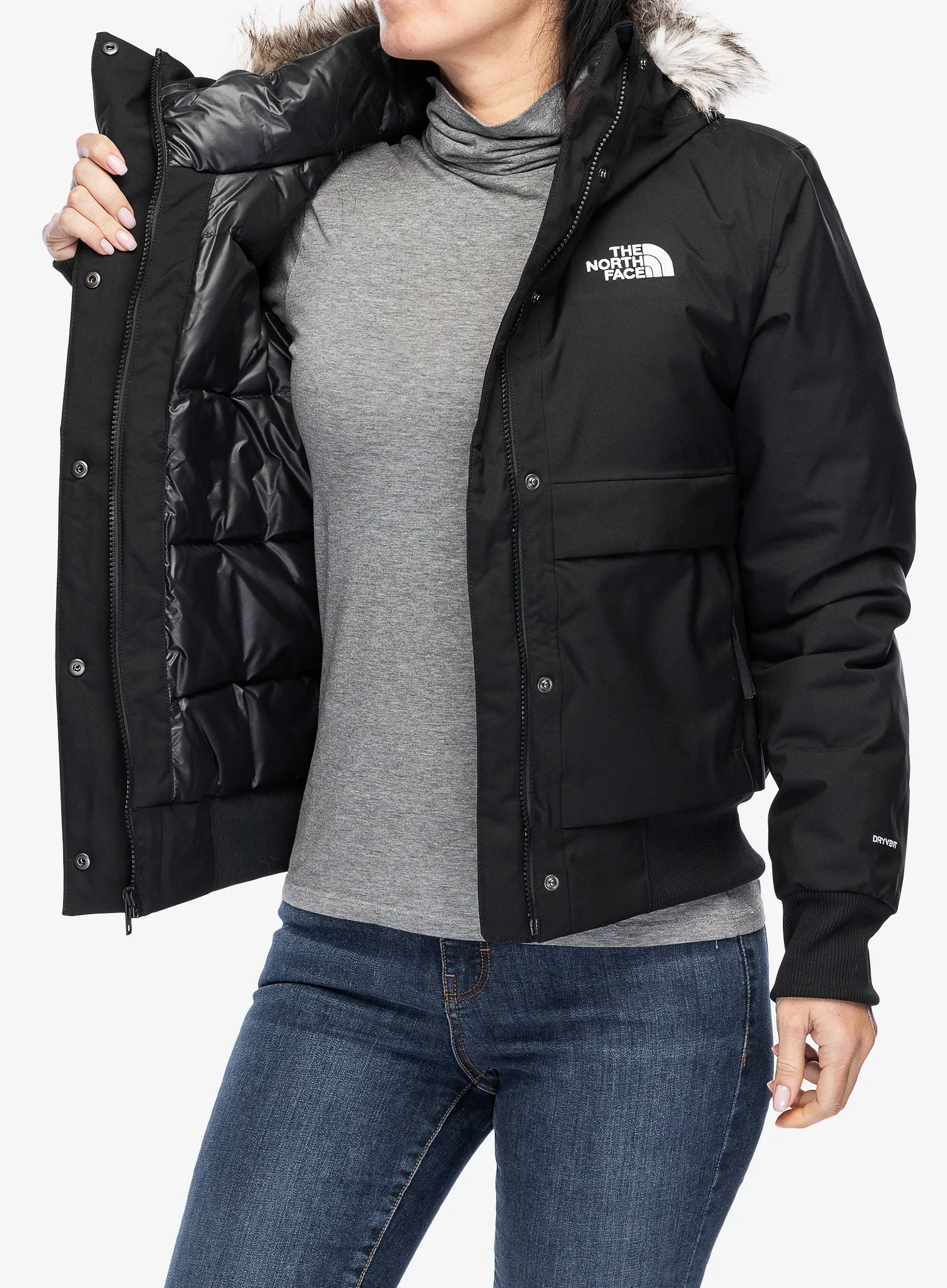 Dámská zimní bunda The North Face Arctic Bomber - tnf black