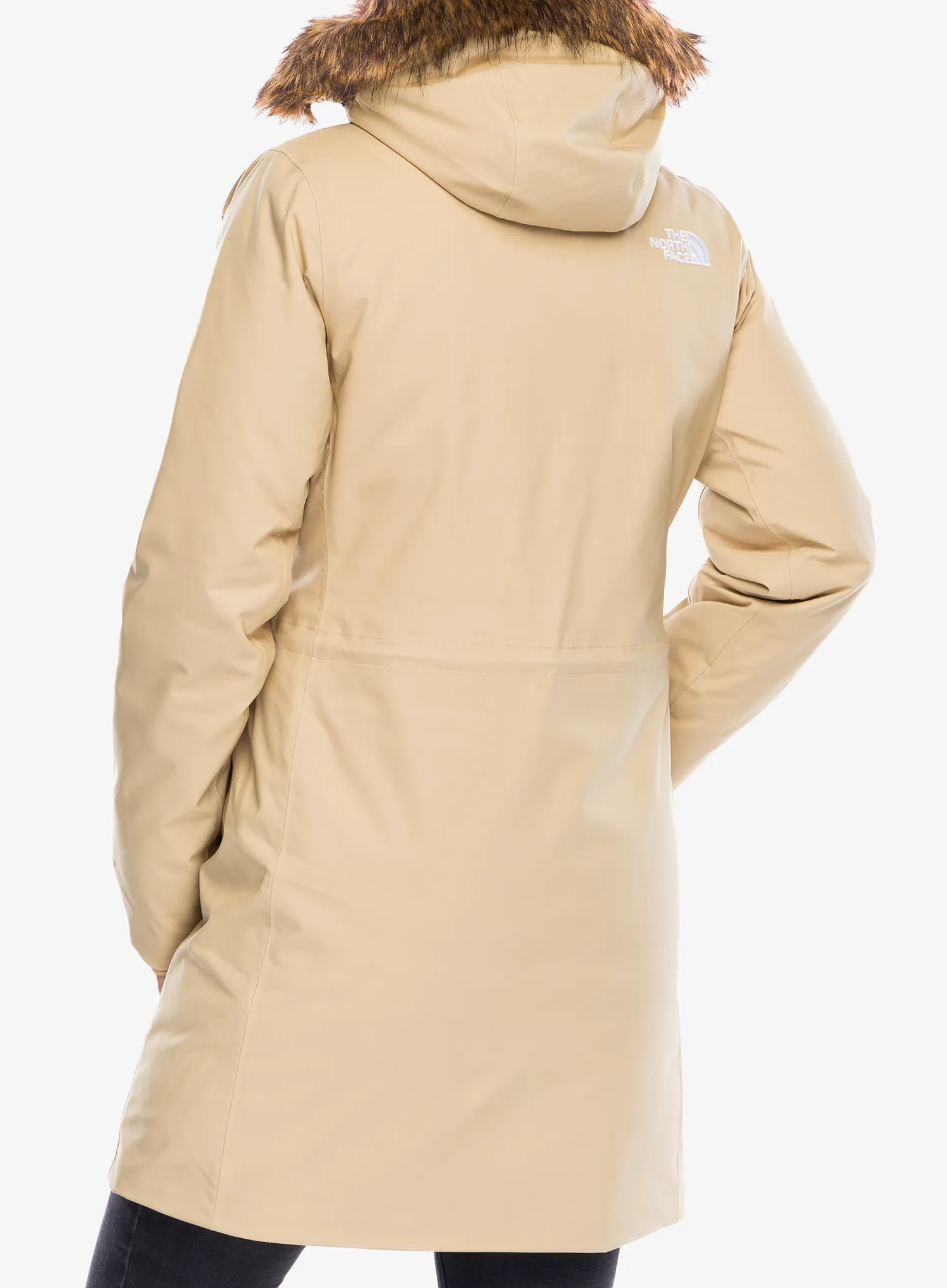 Dámský kabát The North Face Arctic Parka - khaki stone