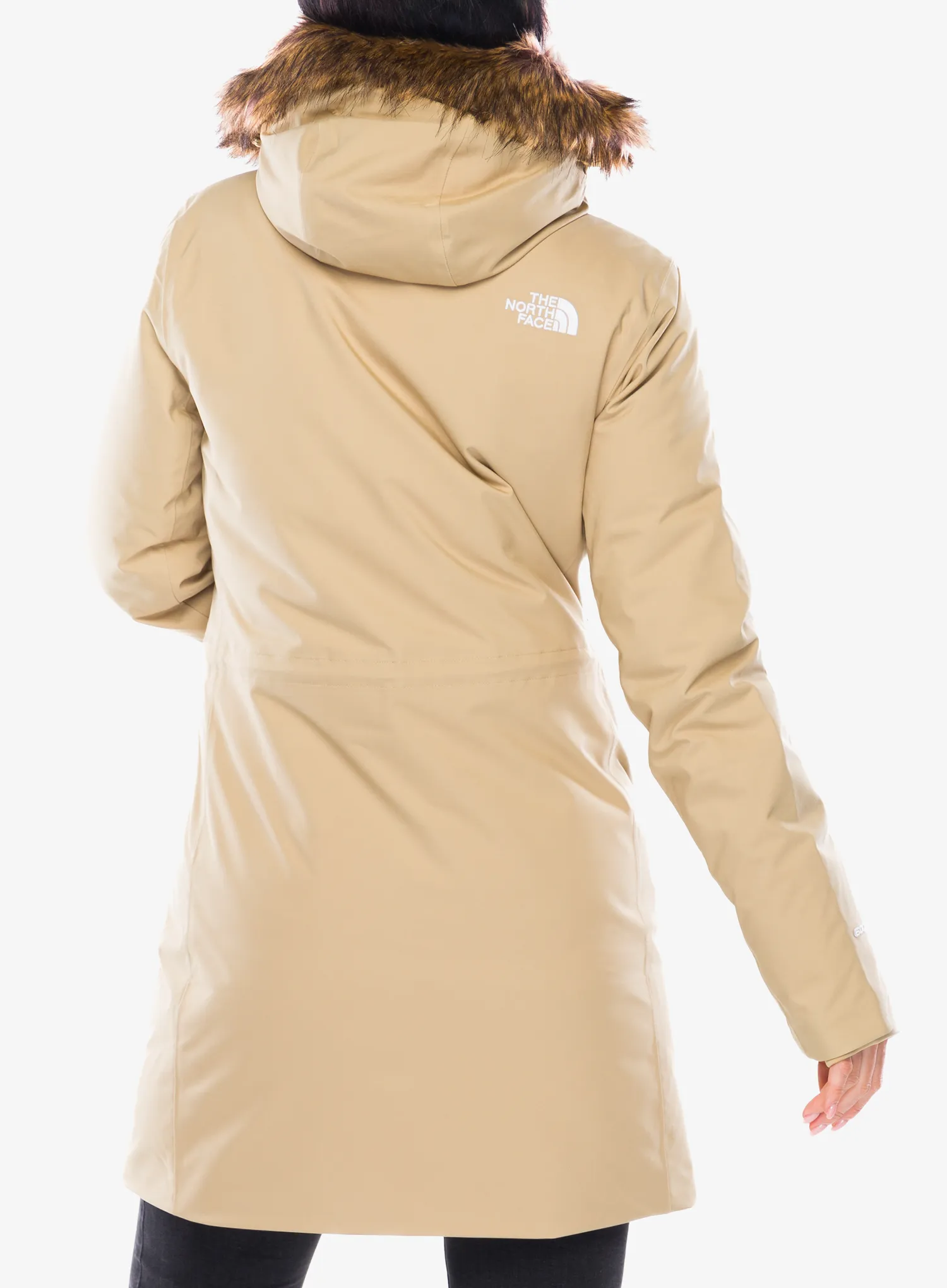Dámský kabát The North Face Arctic Parka - khaki stone