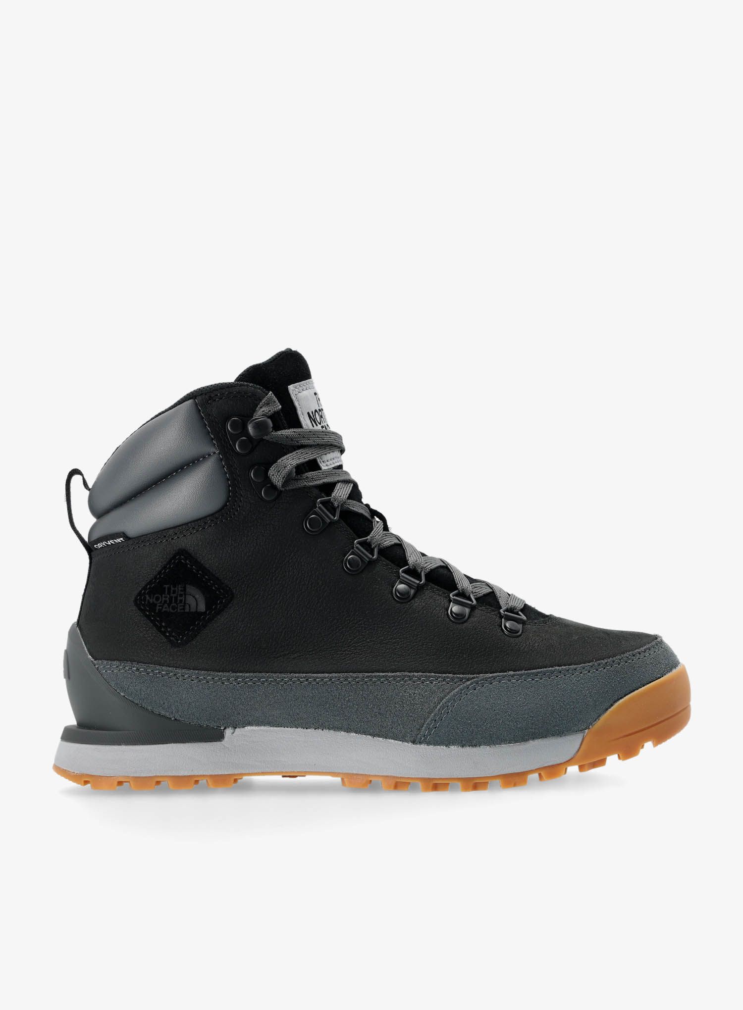 Vycházkové boty The North Face Back-To-Berkeley IV Leather WP - black/asphalt grey