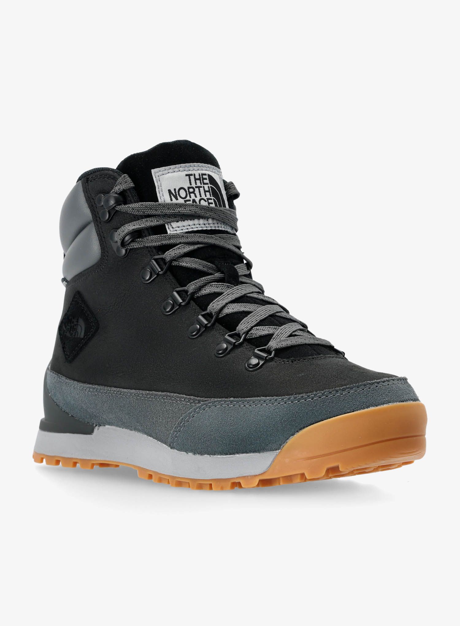 Vycházkové boty The North Face Back-To-Berkeley IV Leather WP - black/asphalt grey