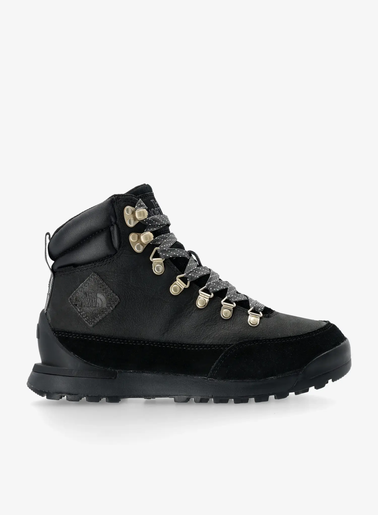 Vycházkové boty dámské The North Face Back-To-Berkeley IV Leather WP - tnf black/tnf black