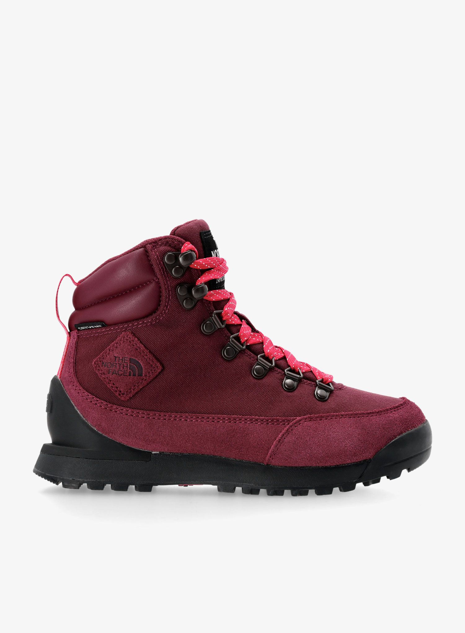 Vycházkové boty dámské The North Face Back-To-Berkeley IV Textile Wp - alpine plum/tnf black