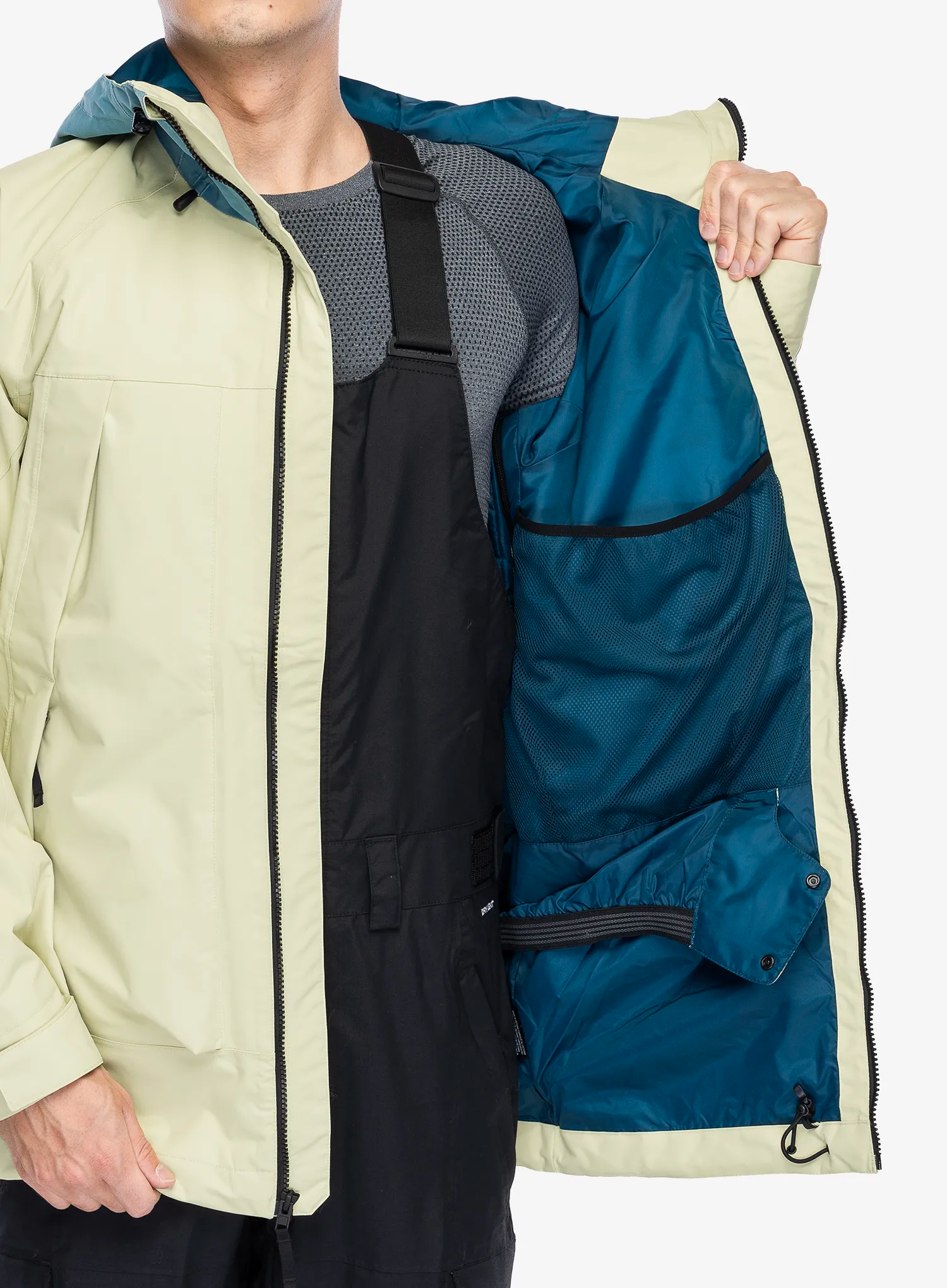 Lyžařská bunda The North Face Balfron Jacket - nettle/algae blue