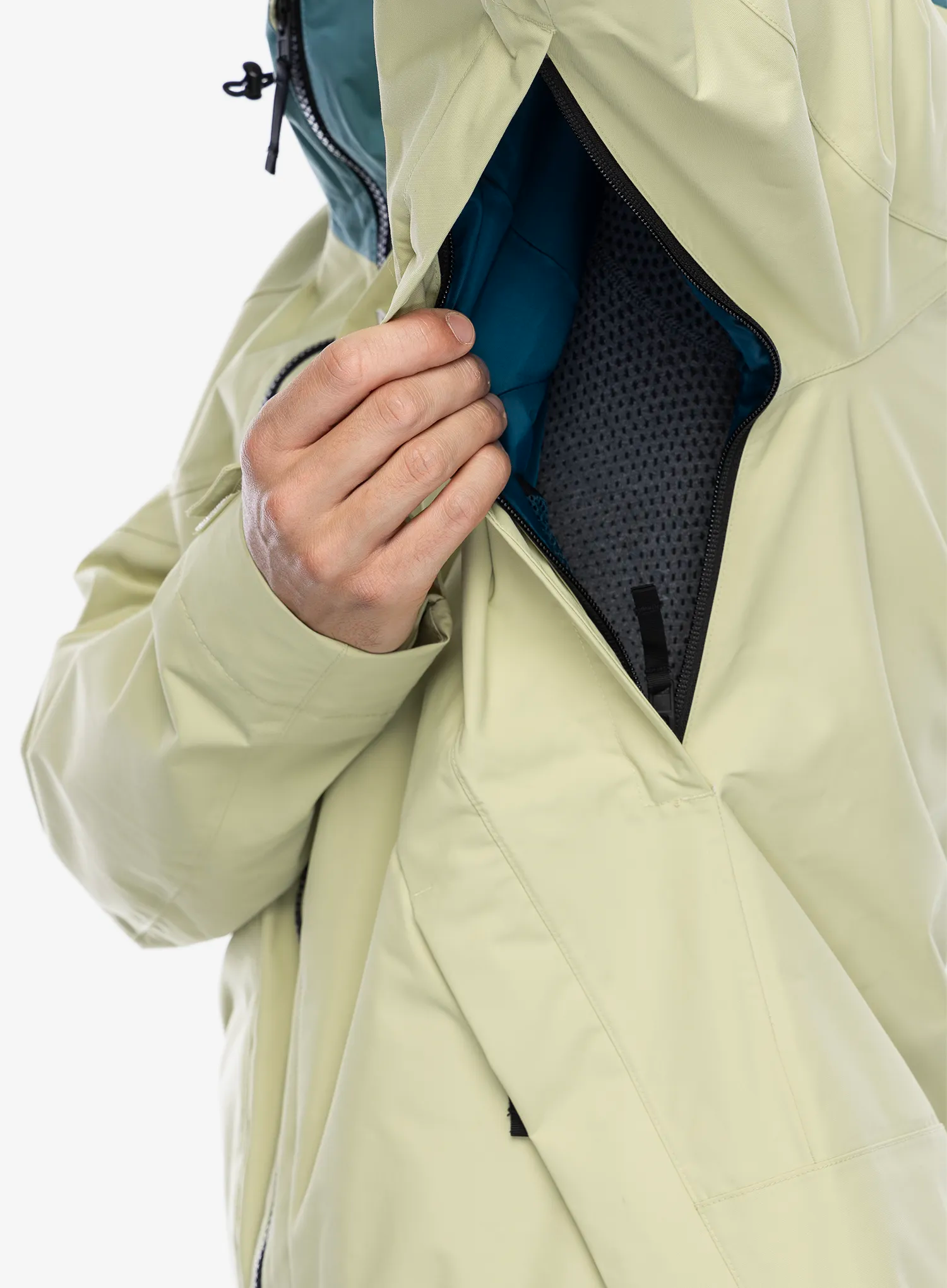 Lyžařská bunda The North Face Balfron Jacket - nettle/algae blue