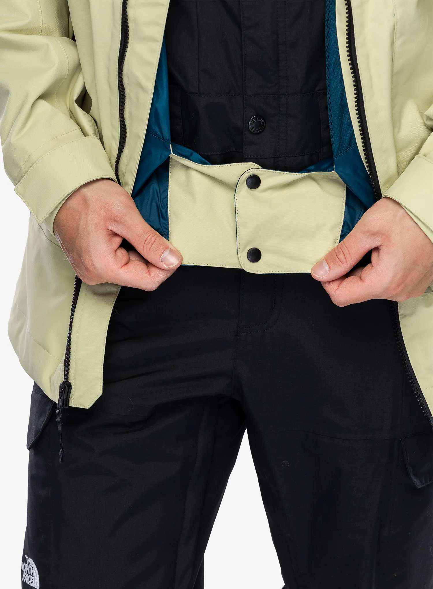 Lyžařská bunda The North Face Balfron Jacket - nettle/algae blue