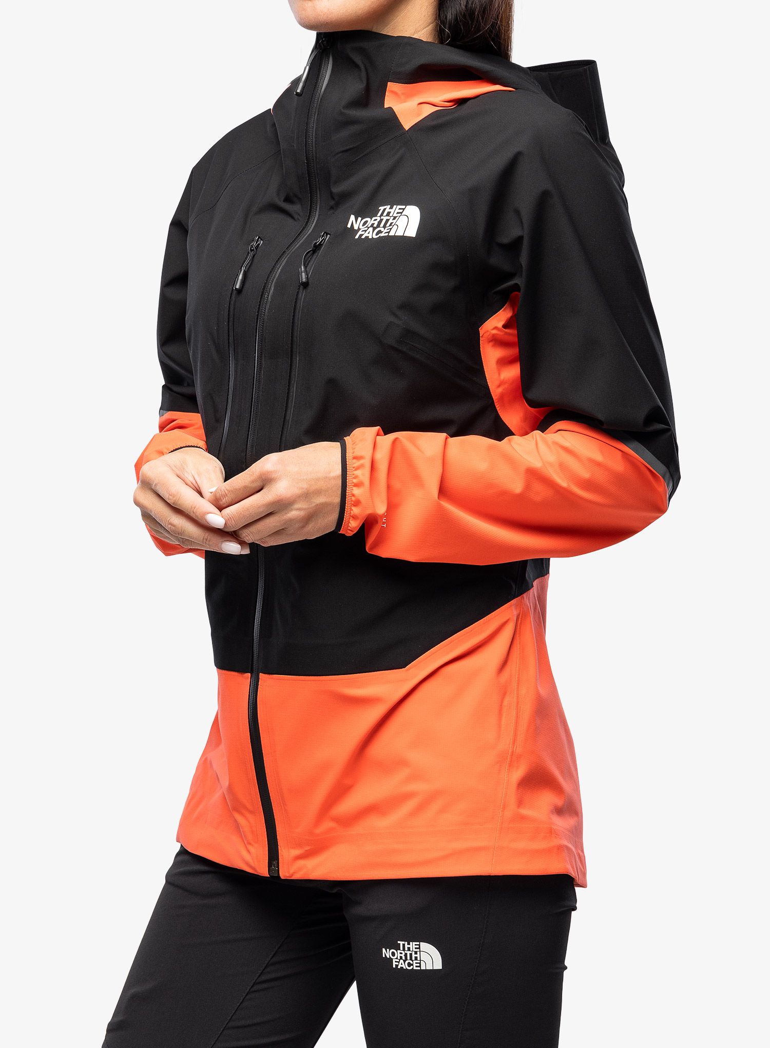 Dámská nepromokavá bunda s membránou The North Face Balmenhorn FUTURELIGHT Shell - black/orange