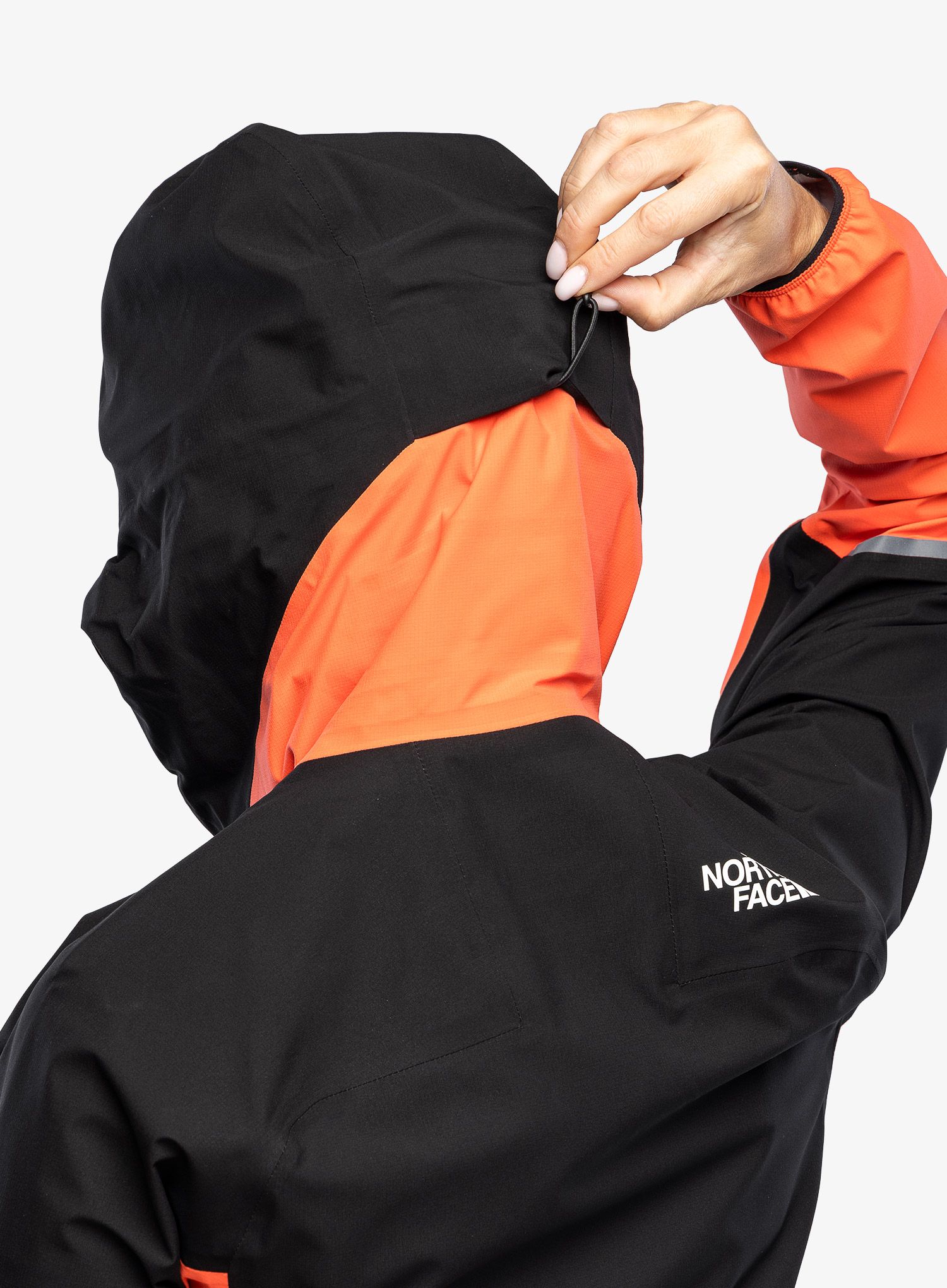 Dámská nepromokavá bunda s membránou The North Face Balmenhorn FUTURELIGHT Shell - black/orange