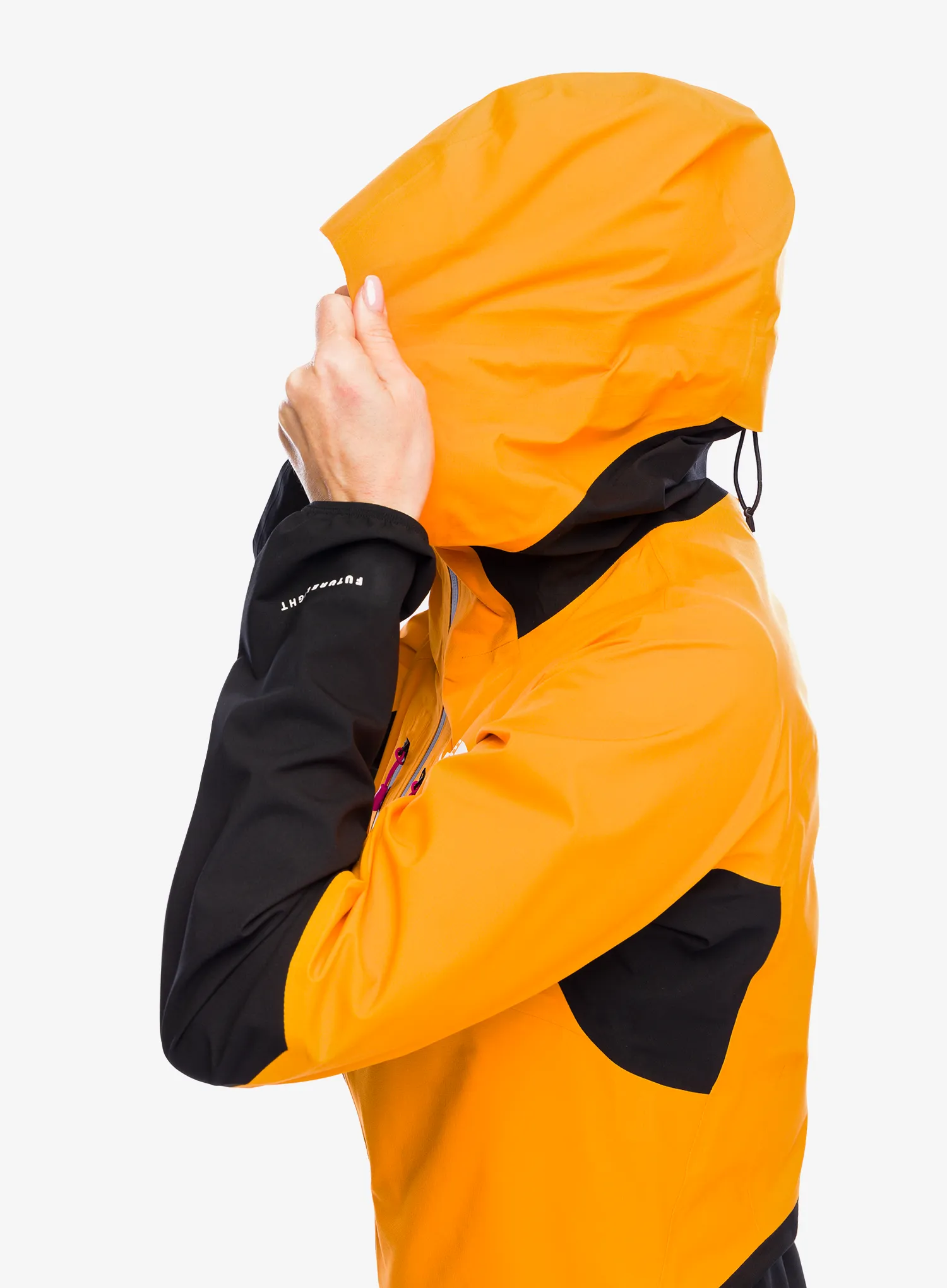 Dámská bunda do deště The North Face Balmenhorn Futurelight Shell - apricot glaze/tnf black