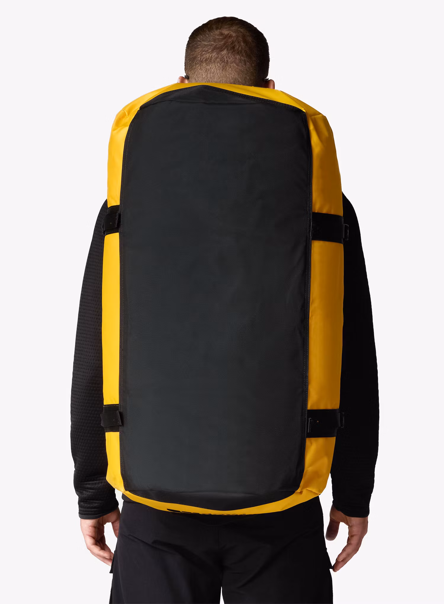 Cestovní taška The North Face Base Camp Duffel L - summit gold/tnf black