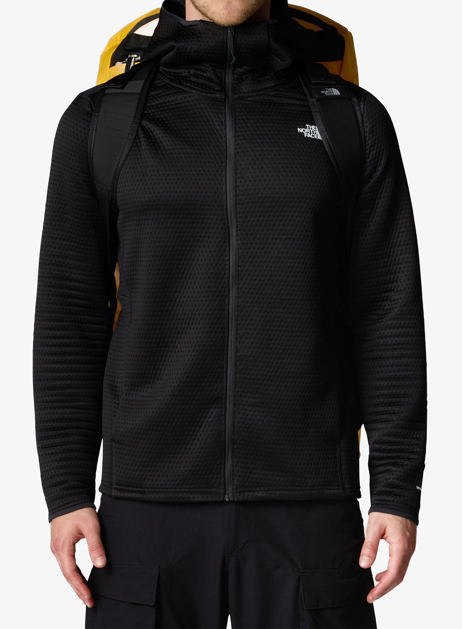 Cestovní taška The North Face Base Camp Duffel L - summit gold/tnf black