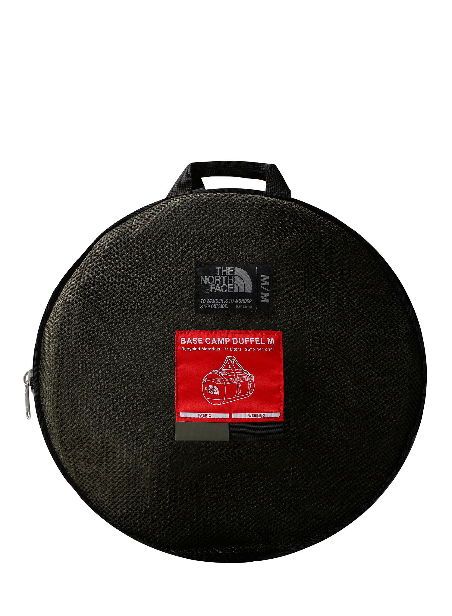 Cestovní taška The North Face Base Camp Duffel M - new taupe green/tnf black
